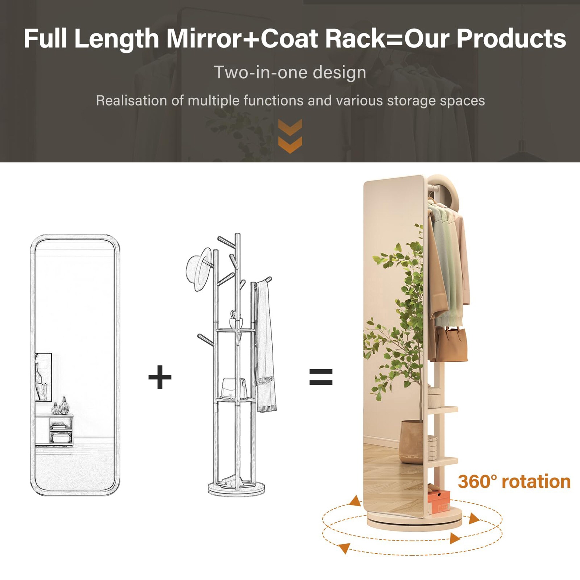 SINOFURN SYE6900002WT Decor-Mirrors - View #8