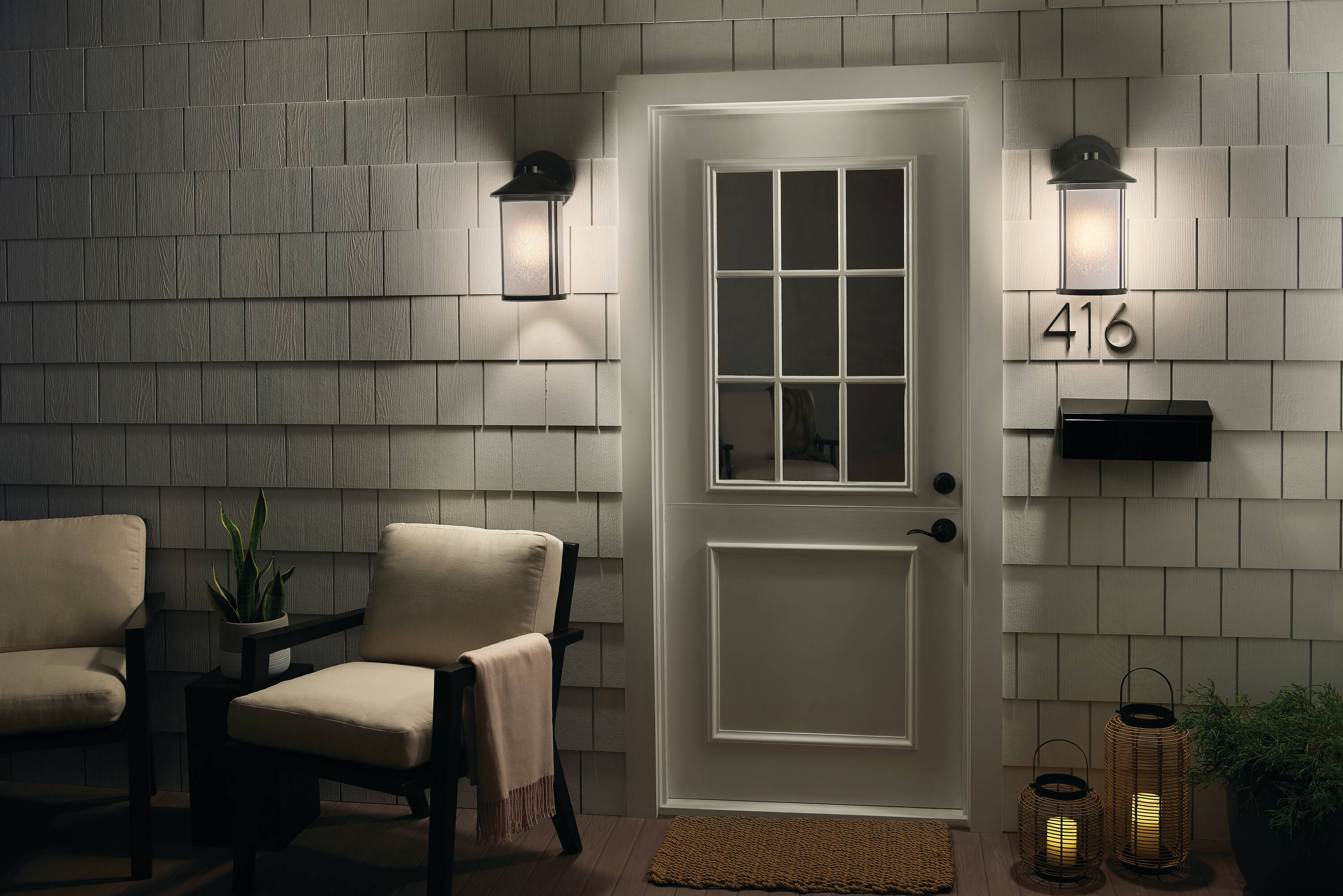 Kichler 59100BA Outdoor-Wall-Lighting - View #6