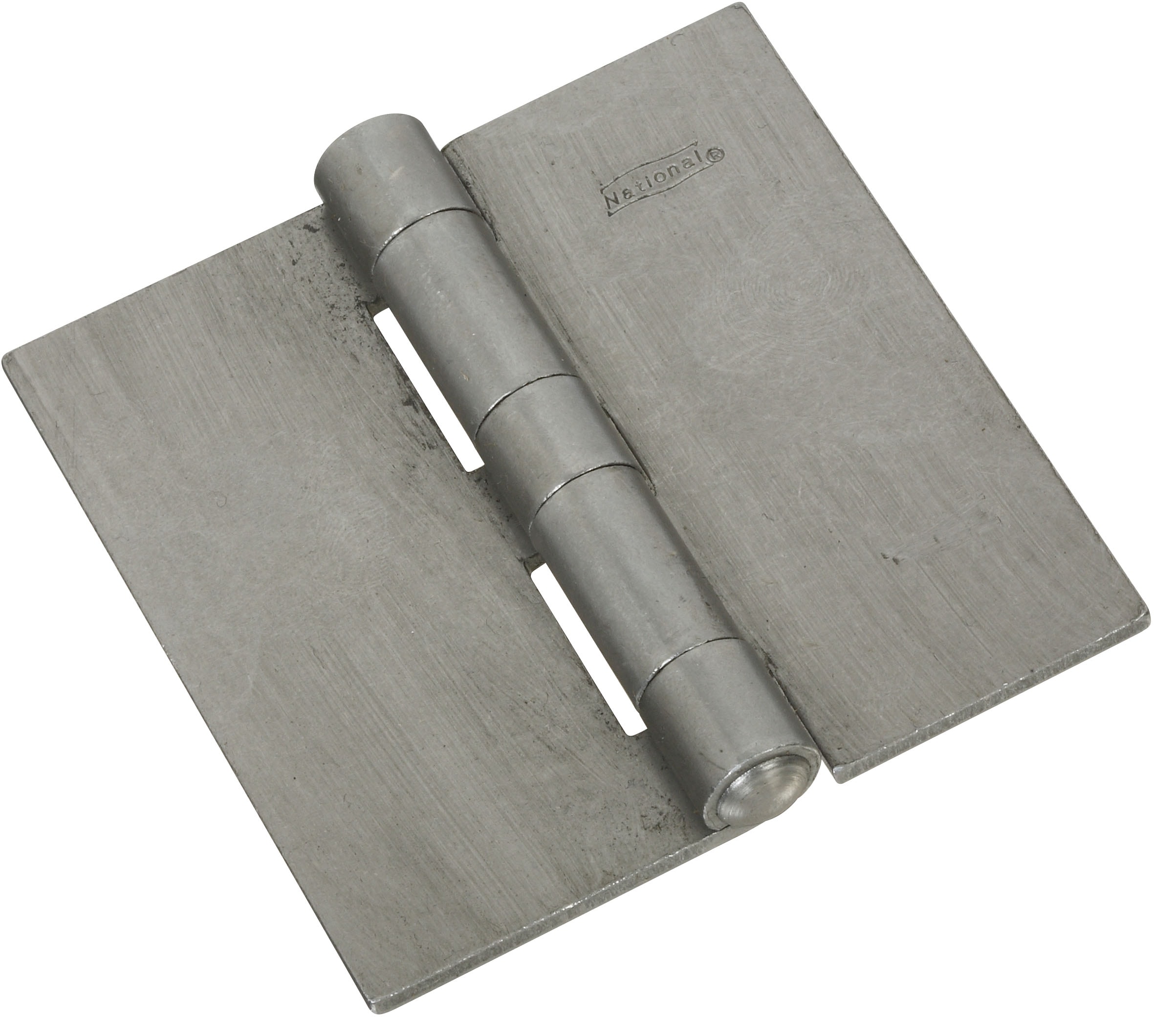 National Hardware N273-912 3-1/2-in H Square Plain Steel Surface mount Interior/Exterior Door Hinge