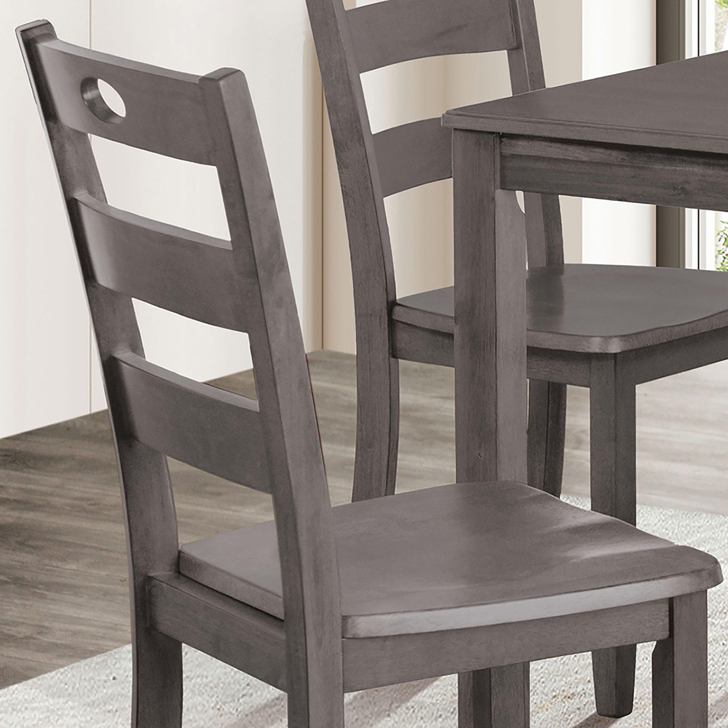 Furniture of America IDF3419GY-T-5PK Dining-Sets - View #3