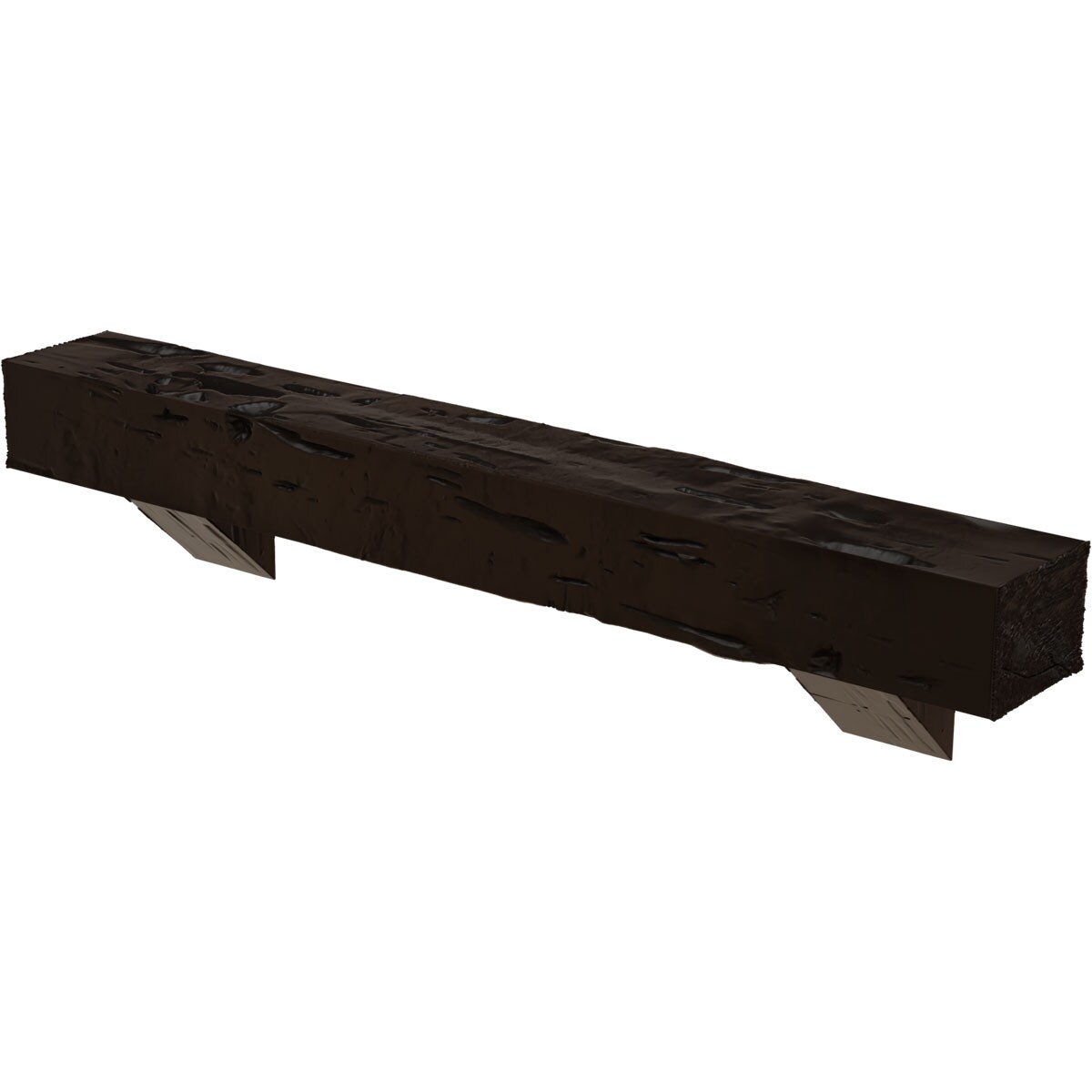 Ekena Millwork MANUPC06X06X48BKNM Mantel-Shelves - View #3