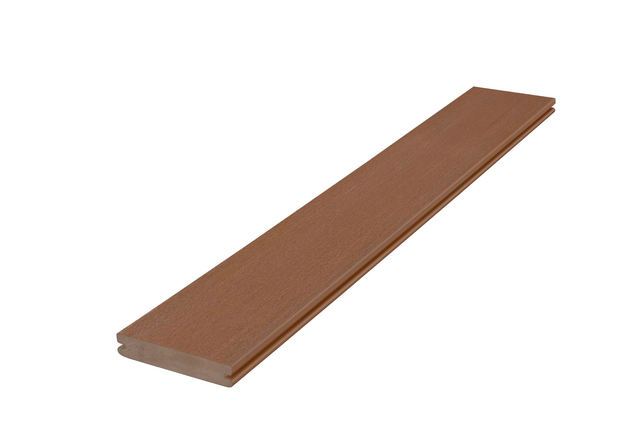 Fiberon 13579 Promenade 1-in x 5-1/2-in x 12-ft Natural Reef Grooved PVC Deck board