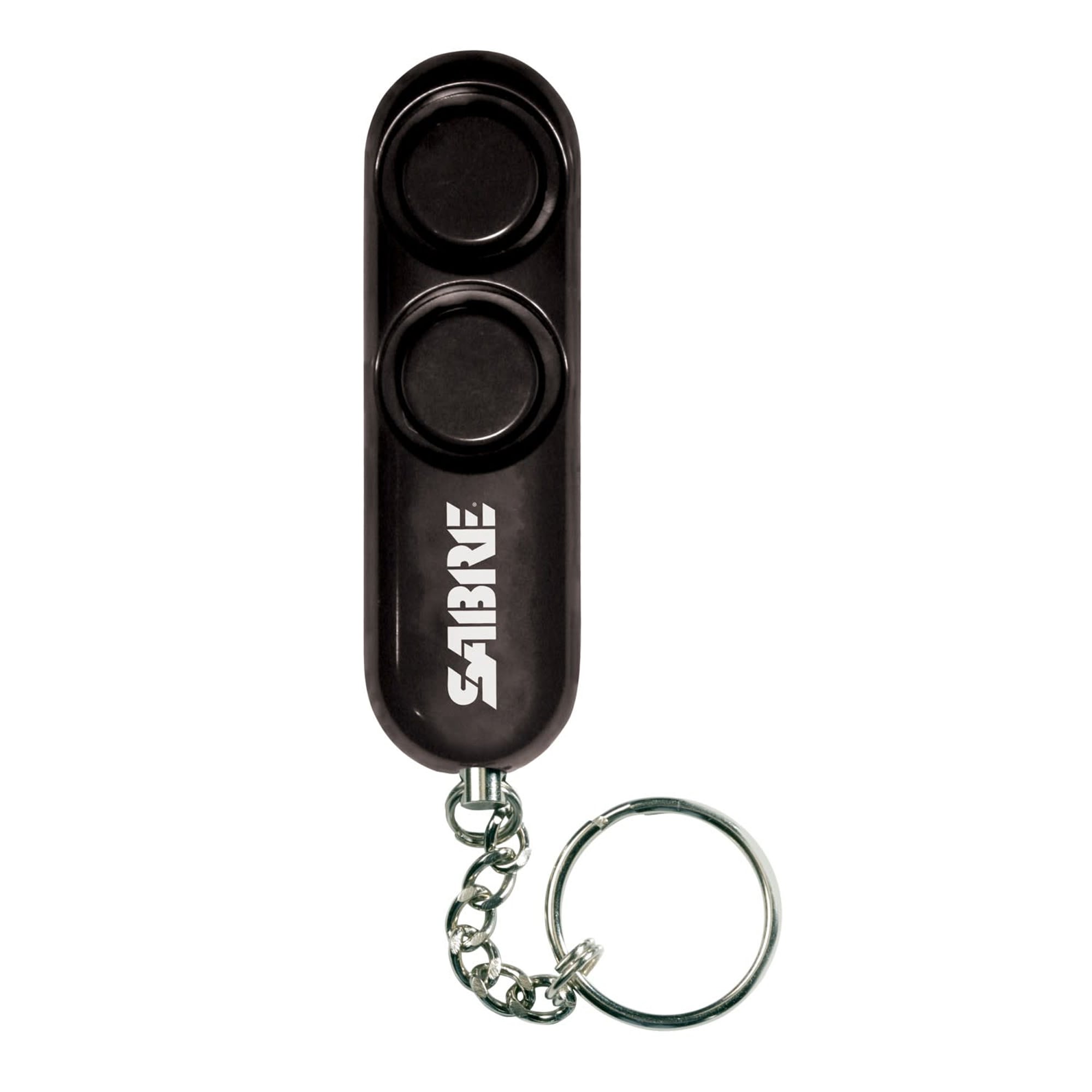SABRE 120dB Personal Safety Alarm Keychain - Black Key Accessory for Kids,  Women, Men, and Elderly - Attention-Grabbing Dual-Siren in the Key  Accessories department at