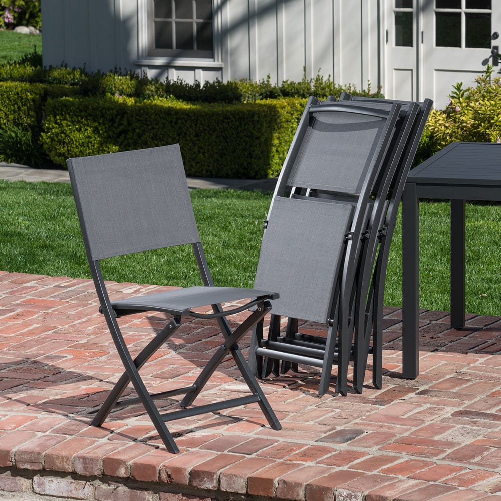 Hanover NAPDNS5PCFDSQ-GRY Patio-Dining-Sets - View #6