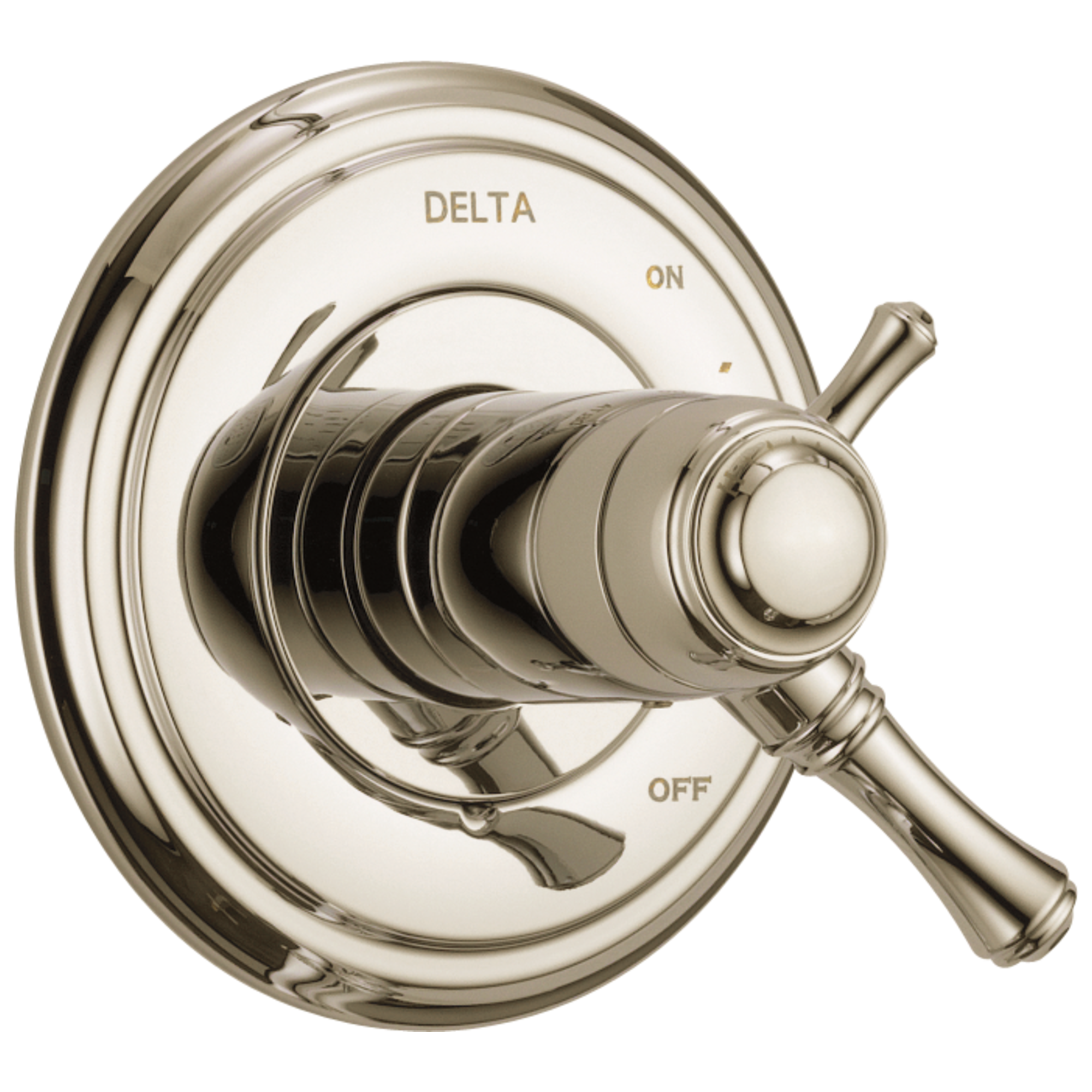 Delta T17T097-PN Cassidy Polished Nickel 3.8125-Inches Universal Bathtub/Shower Trim ring 0.5-Inches -ID