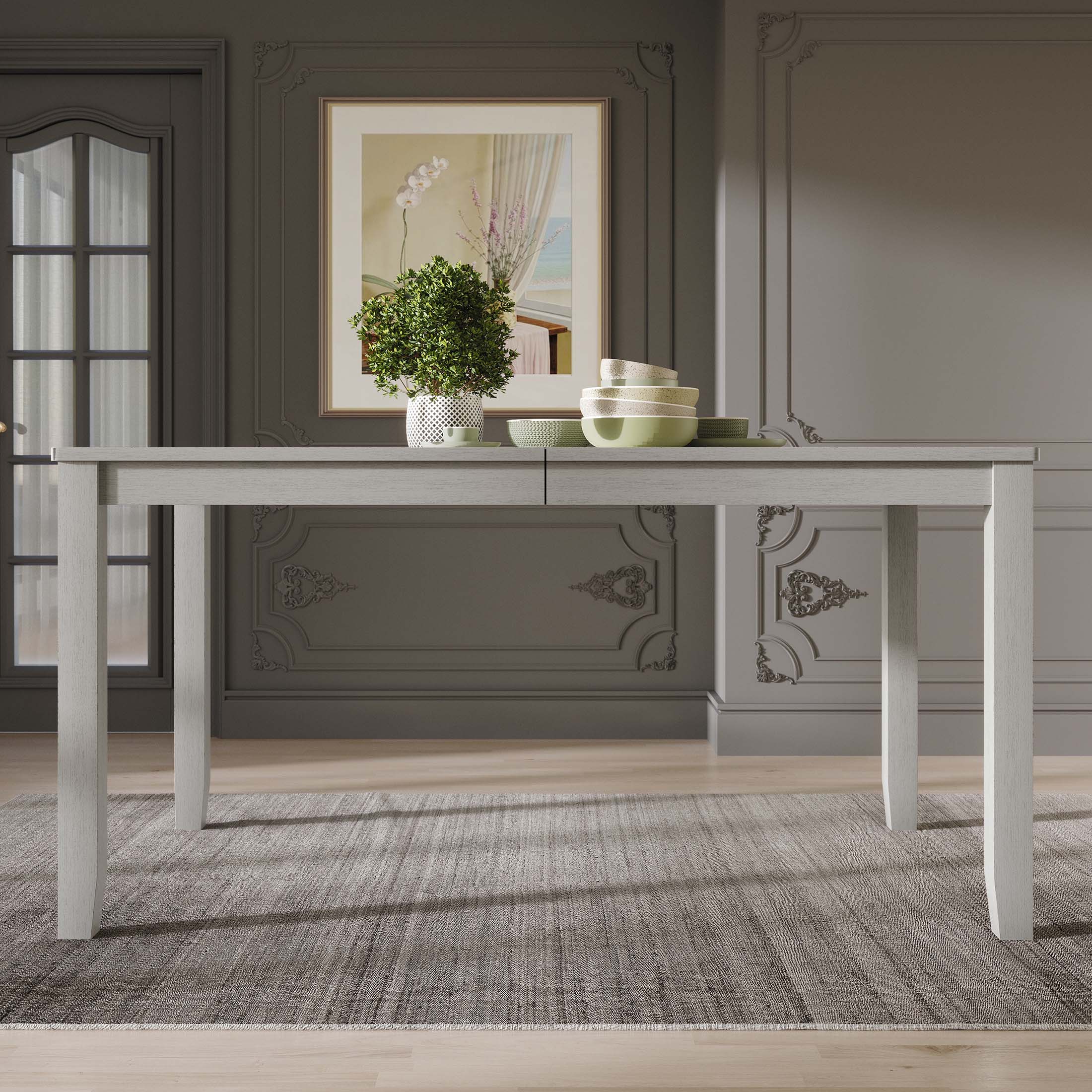 CasePiece C3071T59-WT-WD Dining-Tables - View #2