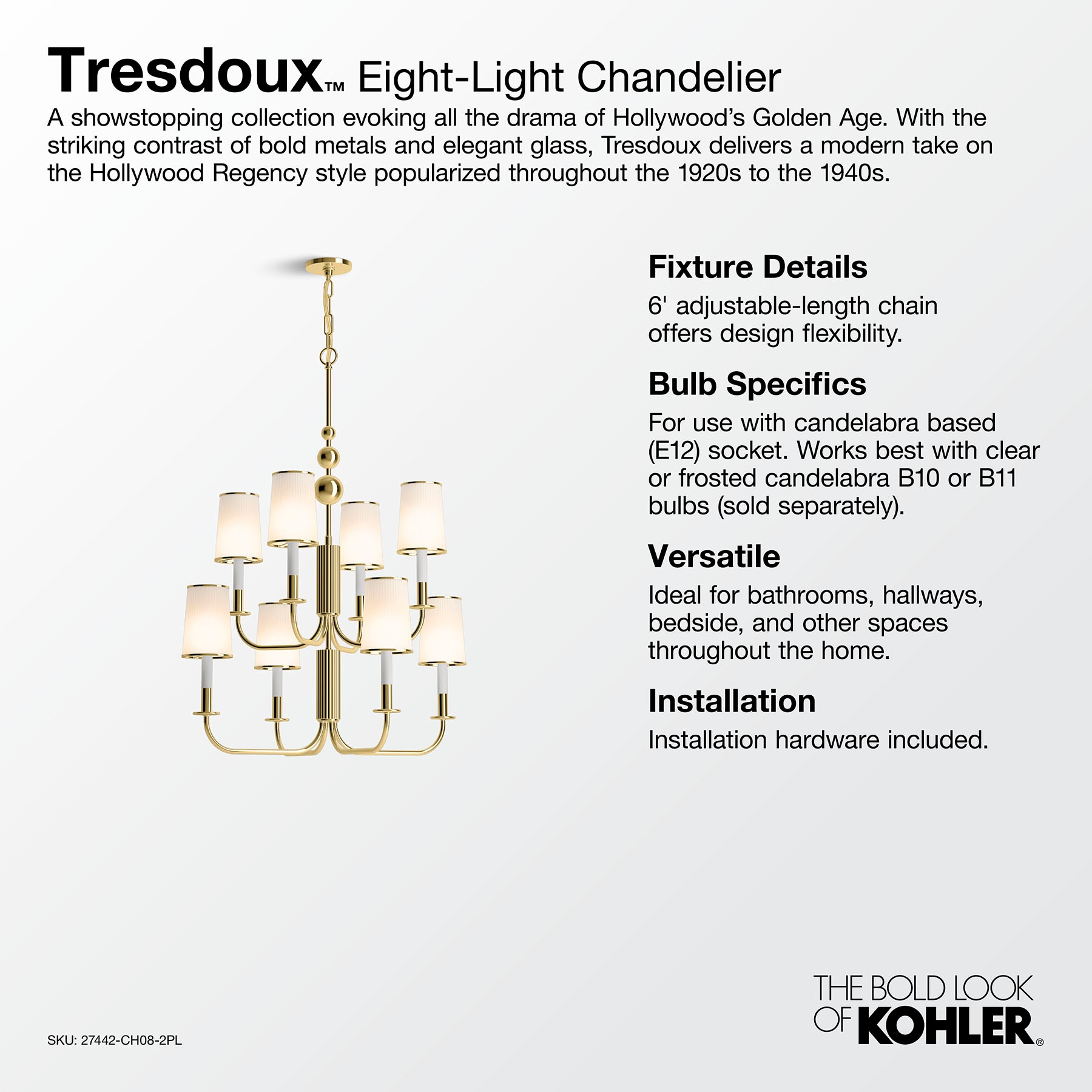 KOHLER 27442-CH08-SNL b090015 - View #2