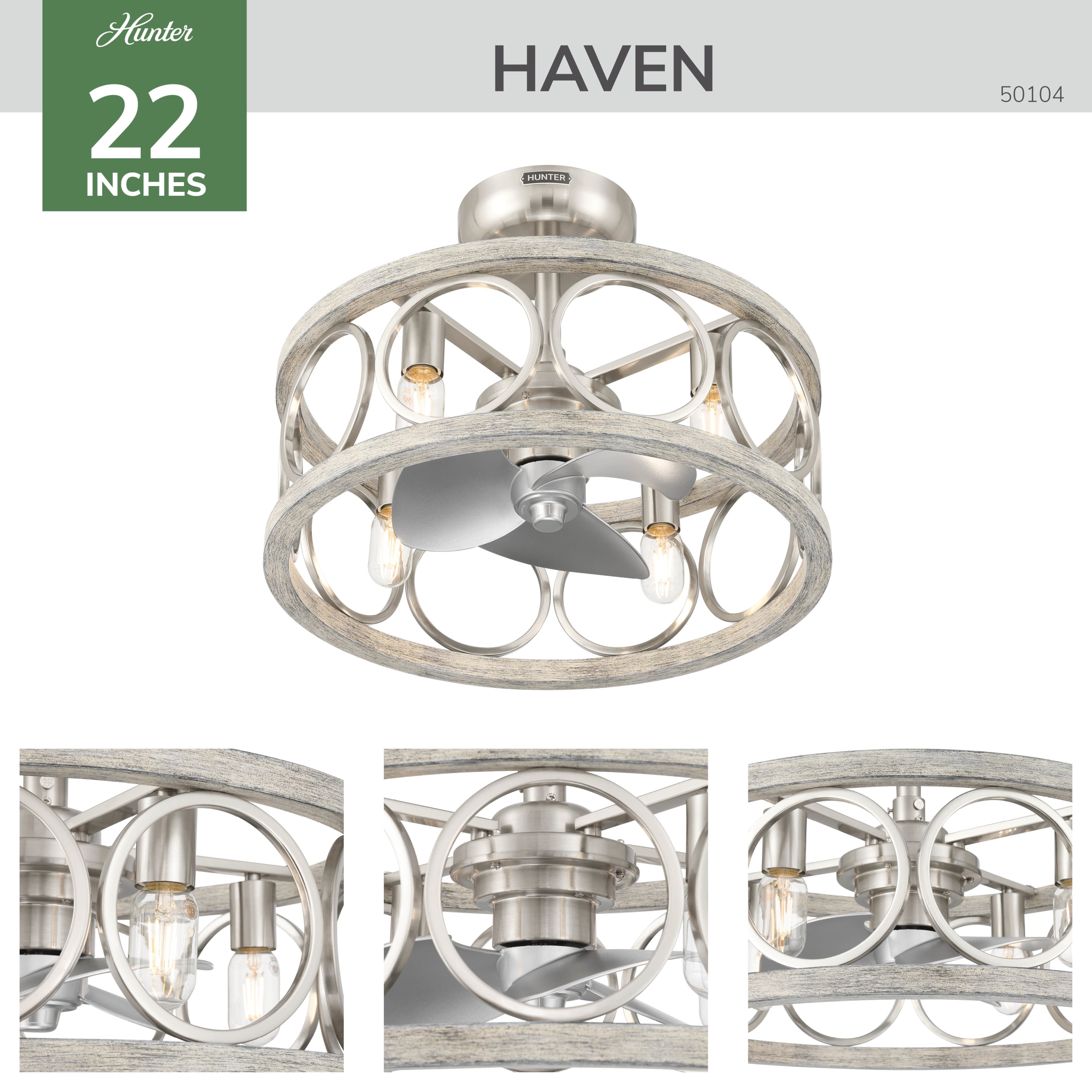Hunter 50104 Ceiling-Fans - View #3