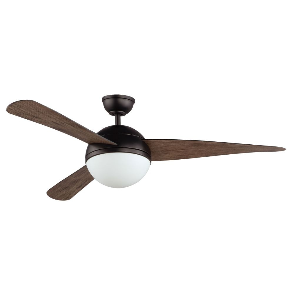 Maxim Lighting Cupola 52 Inch 3 Blade Ceiling Fan with Light Kit by Maxim - 88801-52