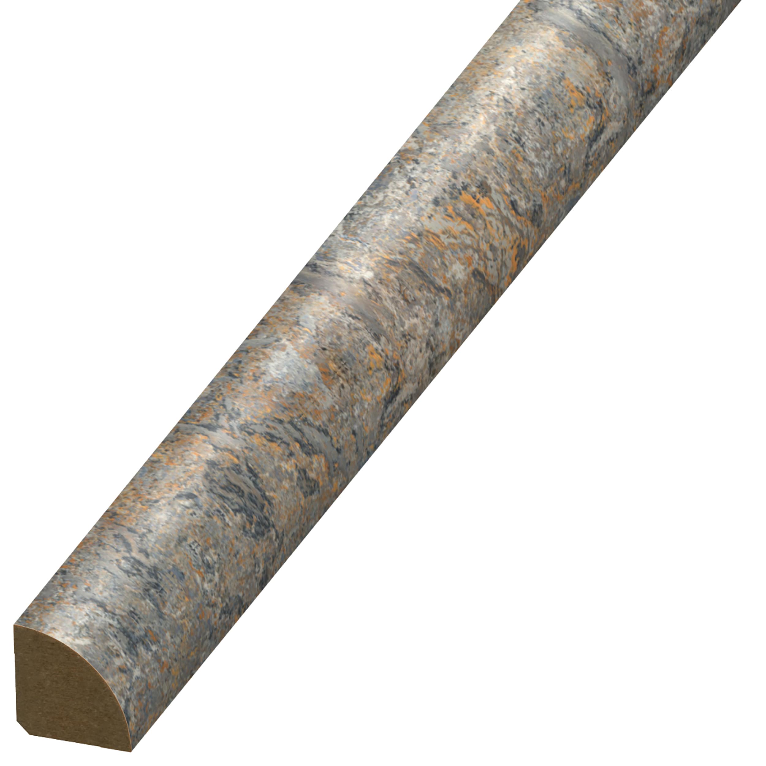 Versatrim MRQR-106922 Marmoleum Marmoleum in color Granada 0.75-in T x 0.75-in W x 94-in L Laminate wood Quarter round