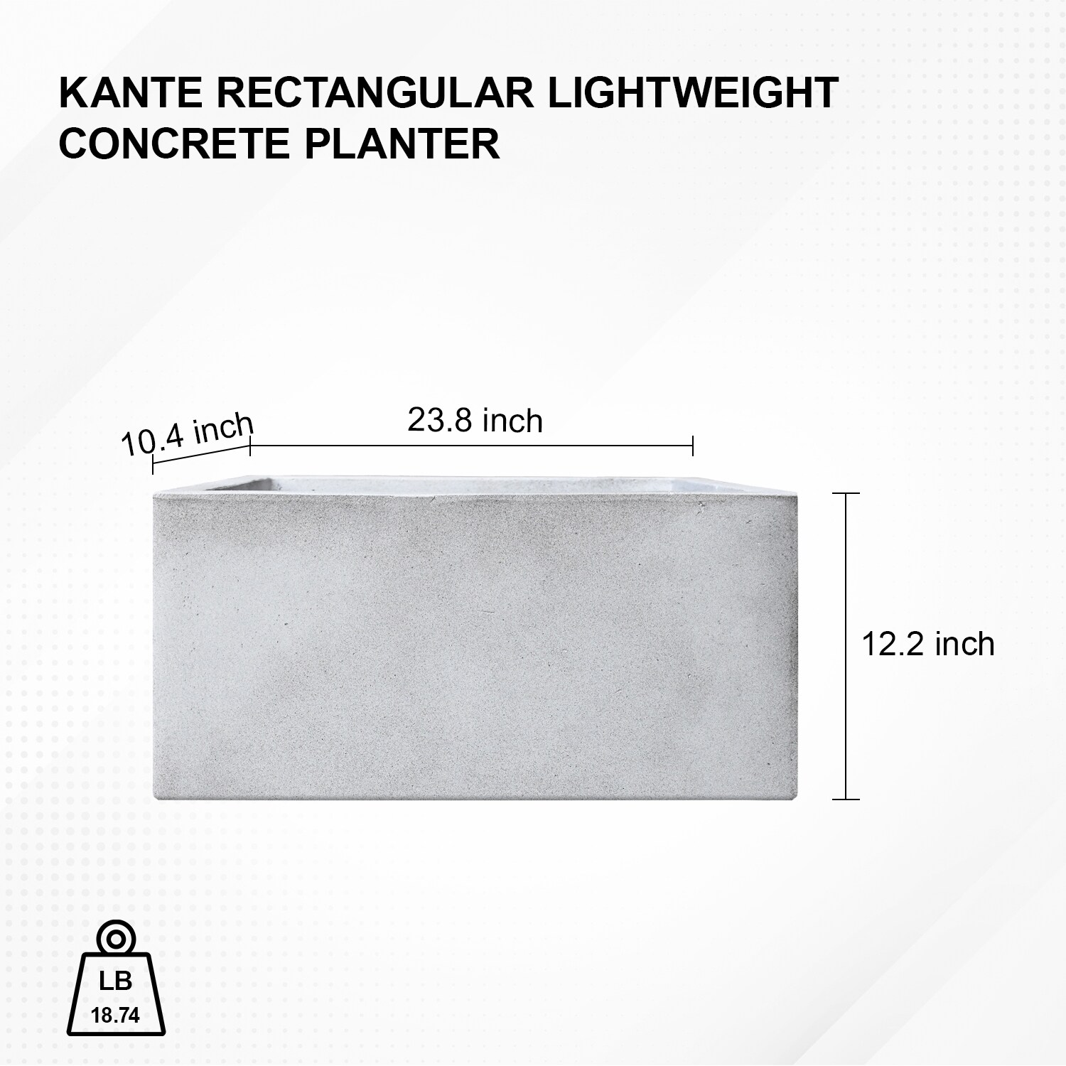 KANTE QXF0147A-C81921 Planter-Window-Box - View #7