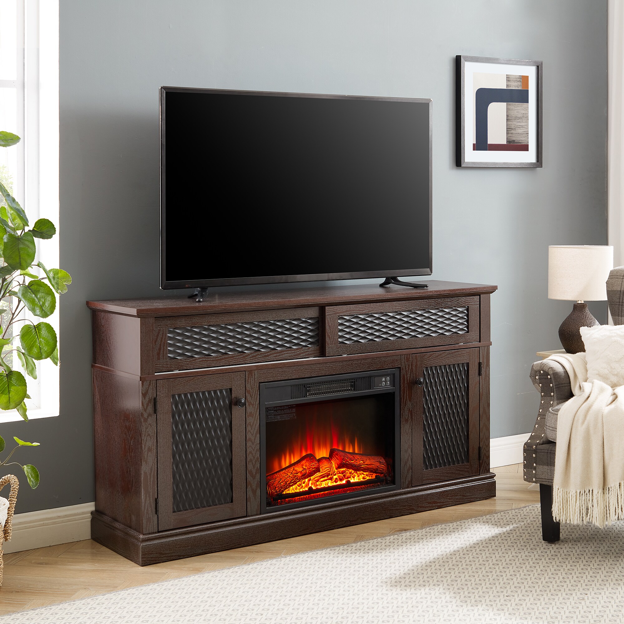 Bybafun YC1600082 Electric-Fireplaces - View #3