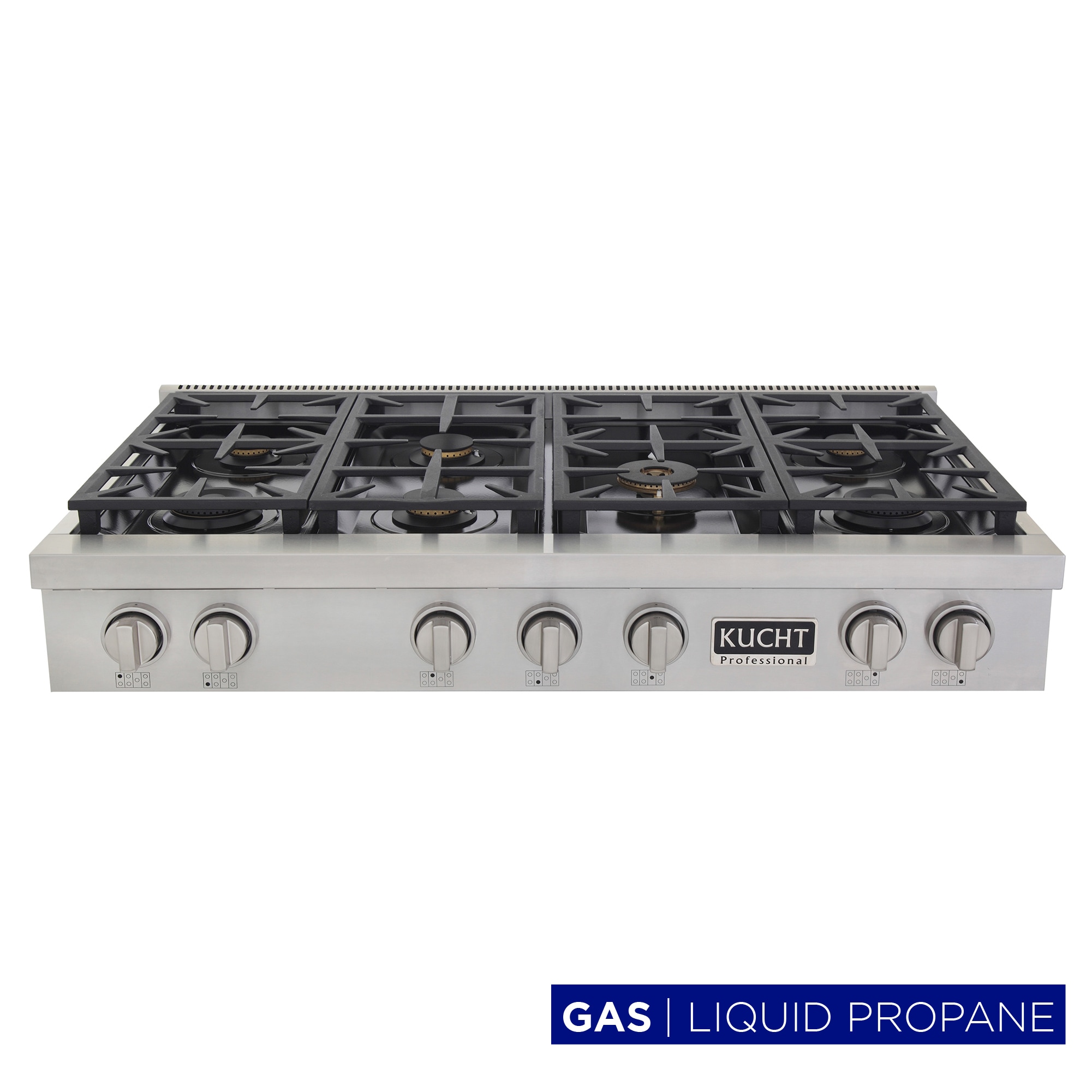 Kucht KFX489T/LP-S 48-in 7 burners Stainless steel Gas Cooktop