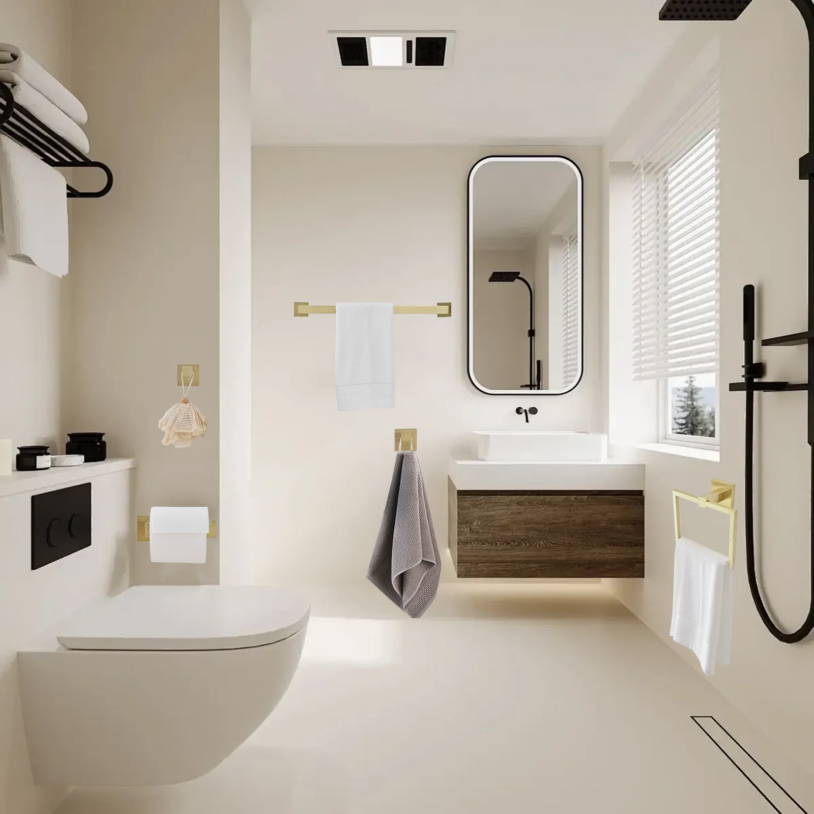 BWE A-96565H-N-2 Decorative-Bath-Hardware-Kits - View #5
