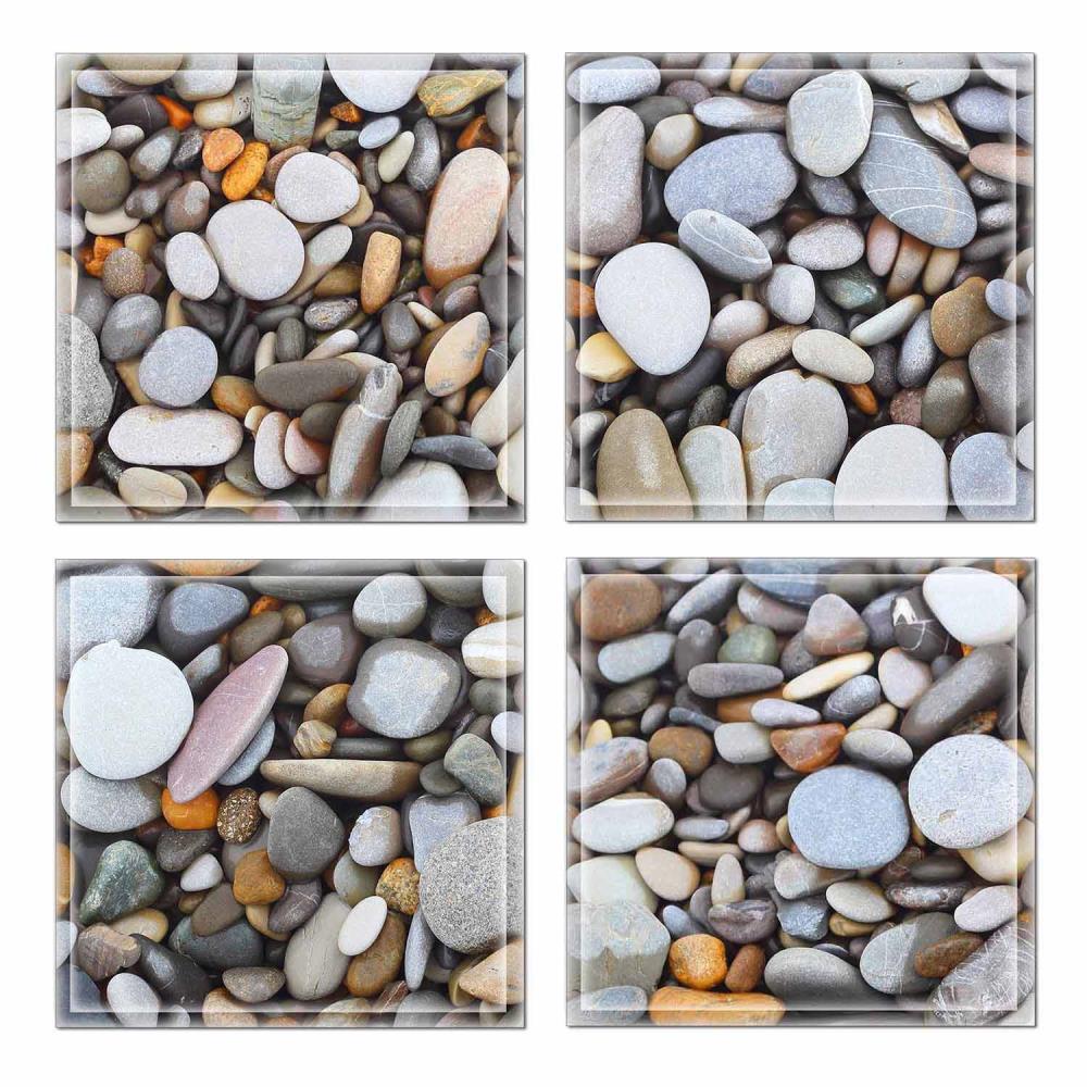 Instant Mosaic Upscale Designs by Ema 16-Pack 6-in x 6-in Glossy Glass Subway Wall Tile
