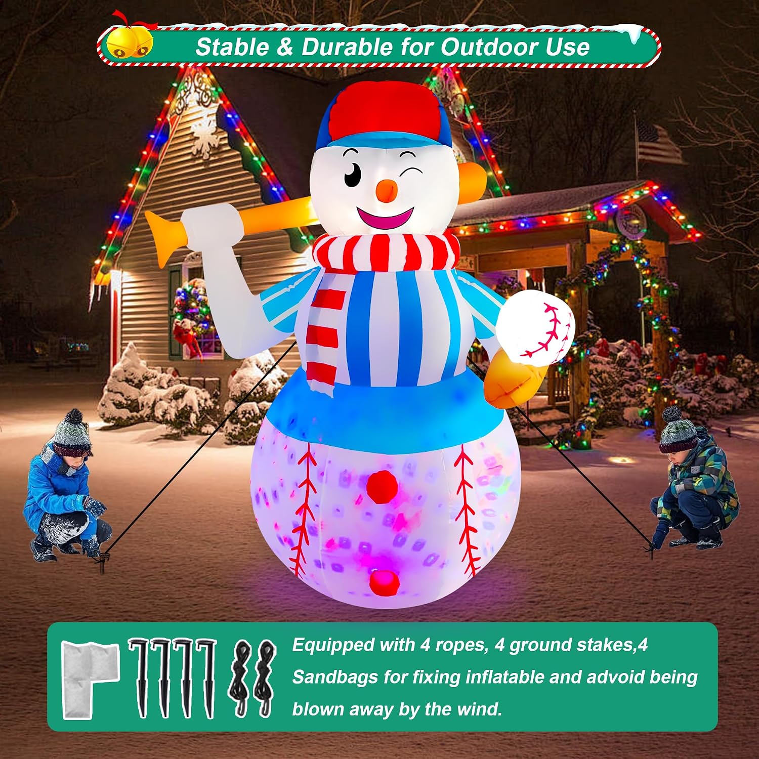 Seasonblow MY1-B09C8KW3W5 Christmas-Inflatables - View #5