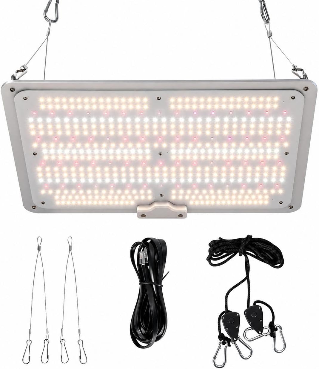 GAOMON 400 w dimmable full spectrum led grow light sunlike quantum board with red and ir for indoor plants 120 v us standard