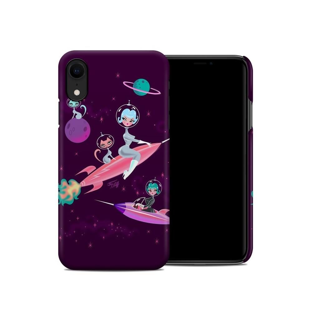 DecalGirl DCGRL590845  AIPXRCC-ROCKETGIRL Apple iPhone XR Clip Case- Rocket Girl