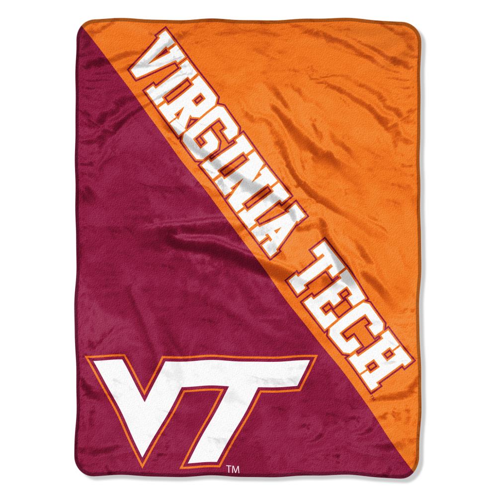 The Northwest Company 1COL659010075RET Virginia Tech Hokies Col 659 Halftone Micro Blanket Multi 46-in x 60-in 0.85-lb