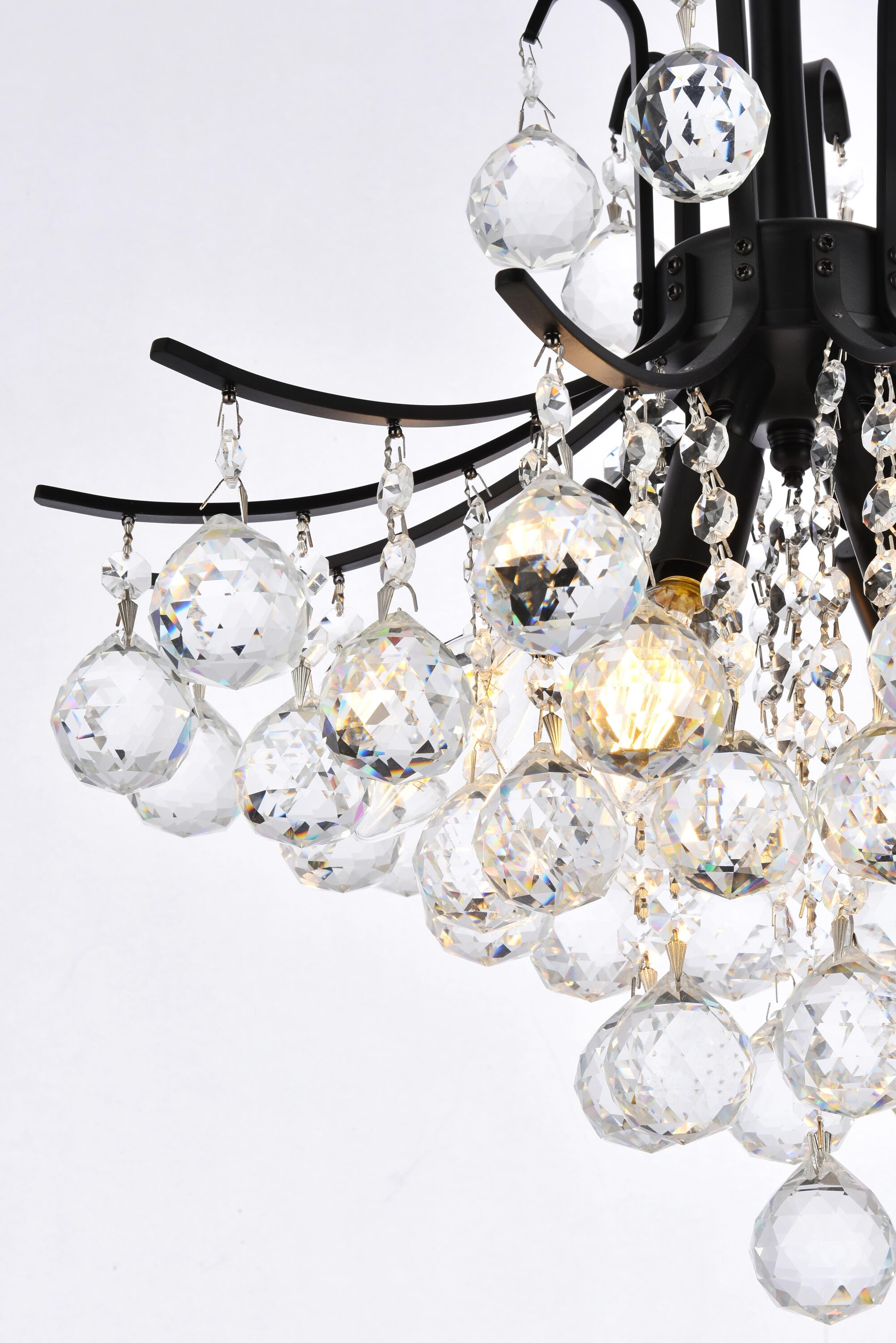 Elegant Decor HFV24000D16BKRC Pendant-Lights - View #6