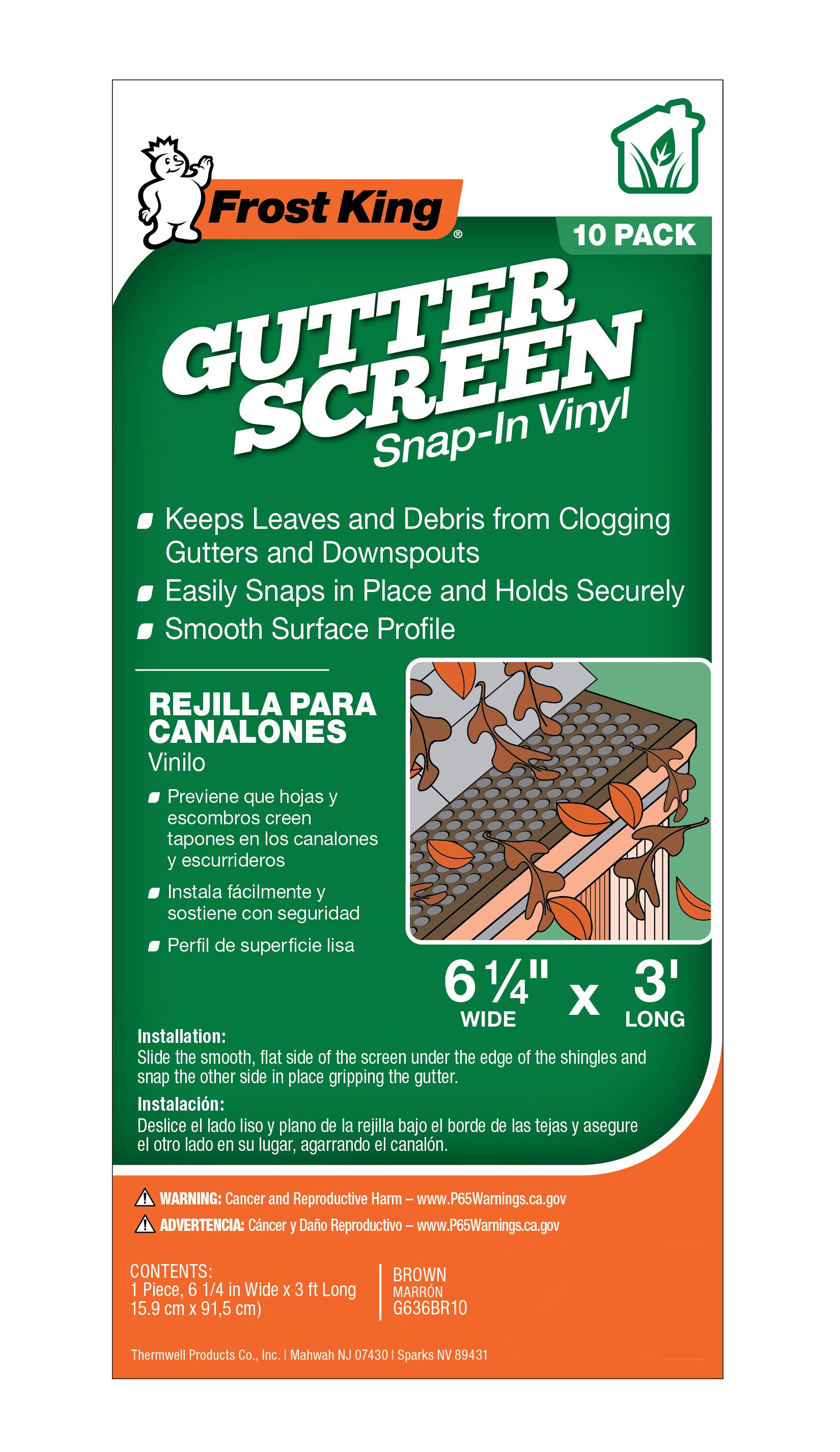 Frost King G636BR10 Gutter-Hangers-Brackets - View #2