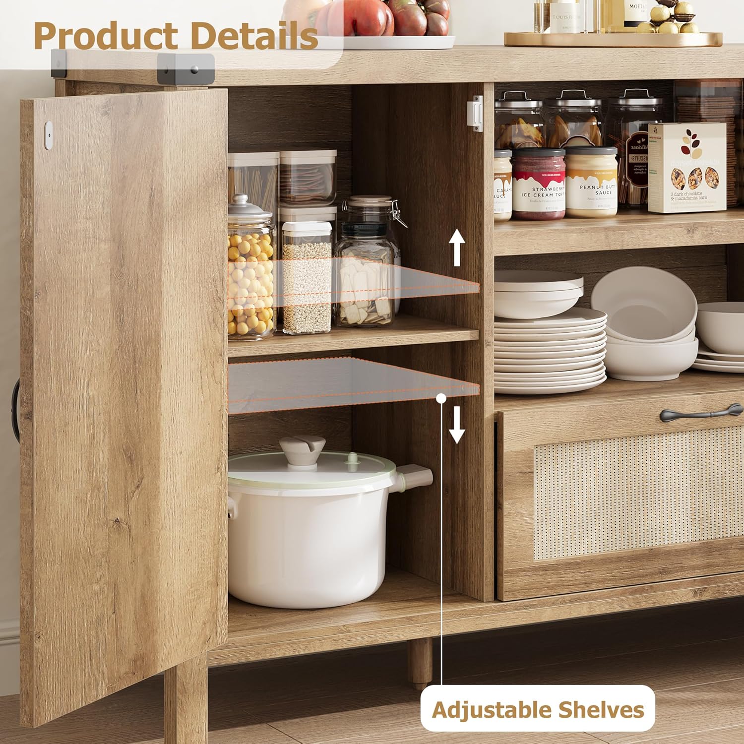 Qeetex LHF-BG-NT92273 Dining-Kitchen-Storarge - View #2