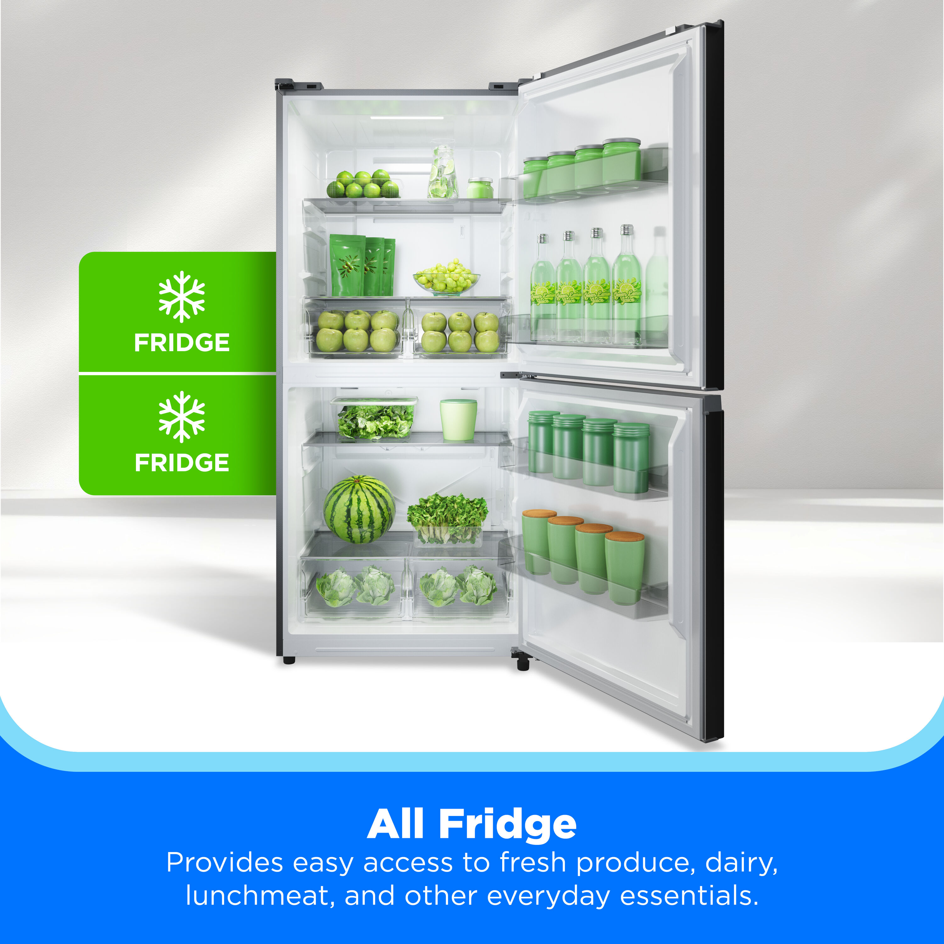 Midea 50/50 Flex 3 Way Convertible 20-cu ft Garage Ready Frost