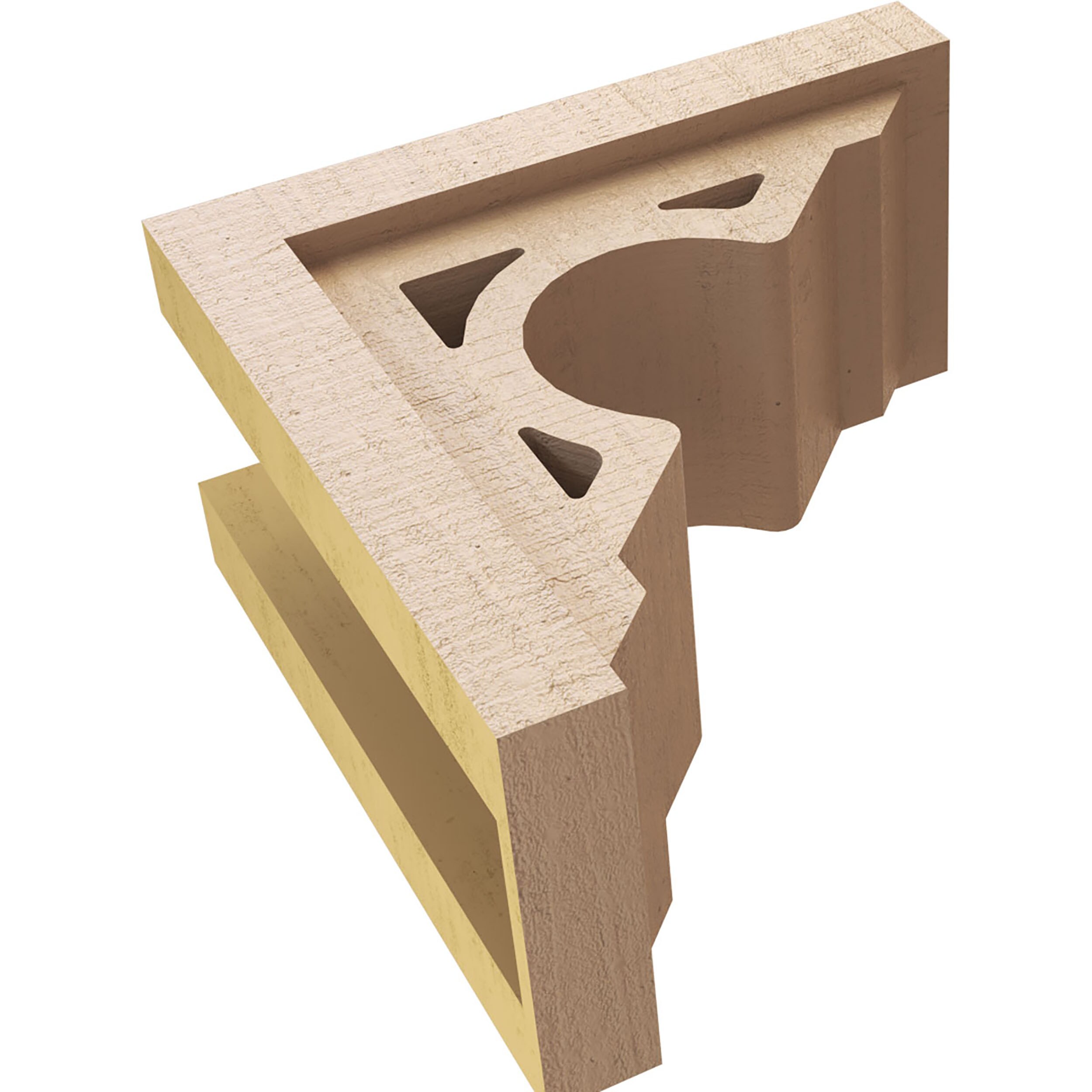 Ekena Millwork CORU06X12X12SHERCPR corbels - View #6