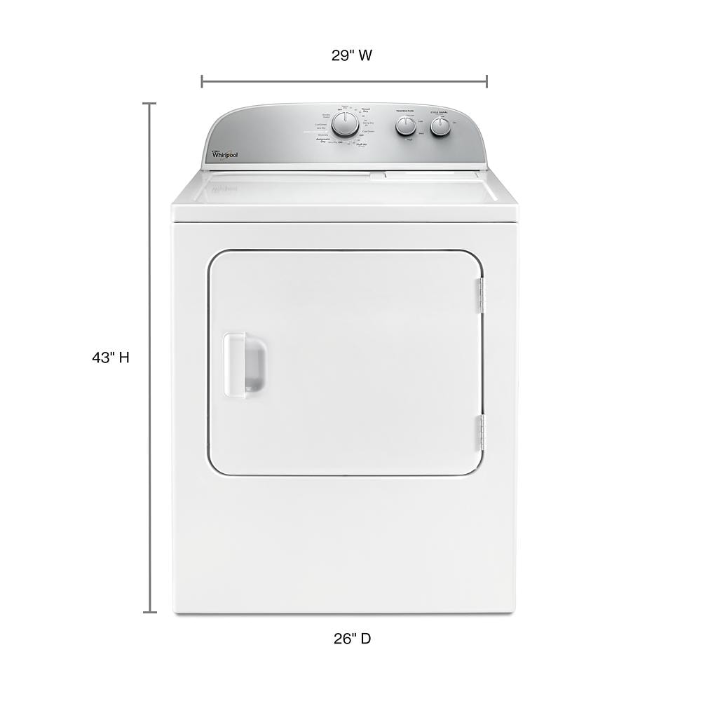 Whirlpool WGD4985EW Gas-Dryers - View #5
