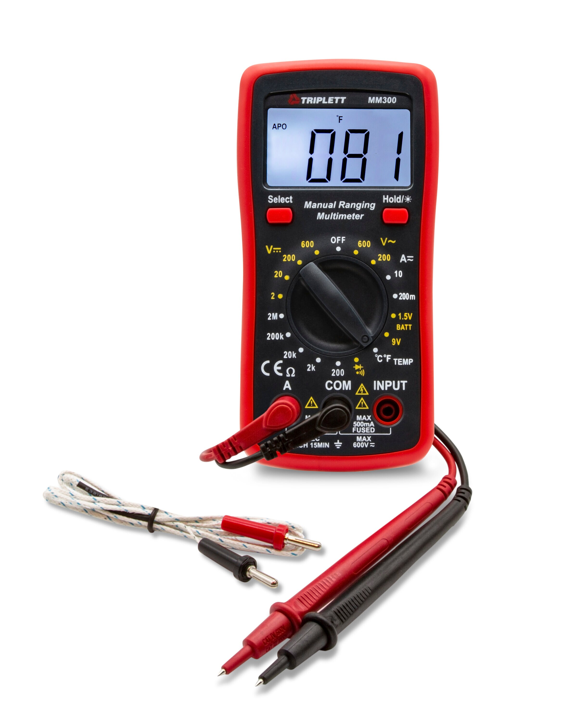 TRIPLETT MM300 multimeters - View #2