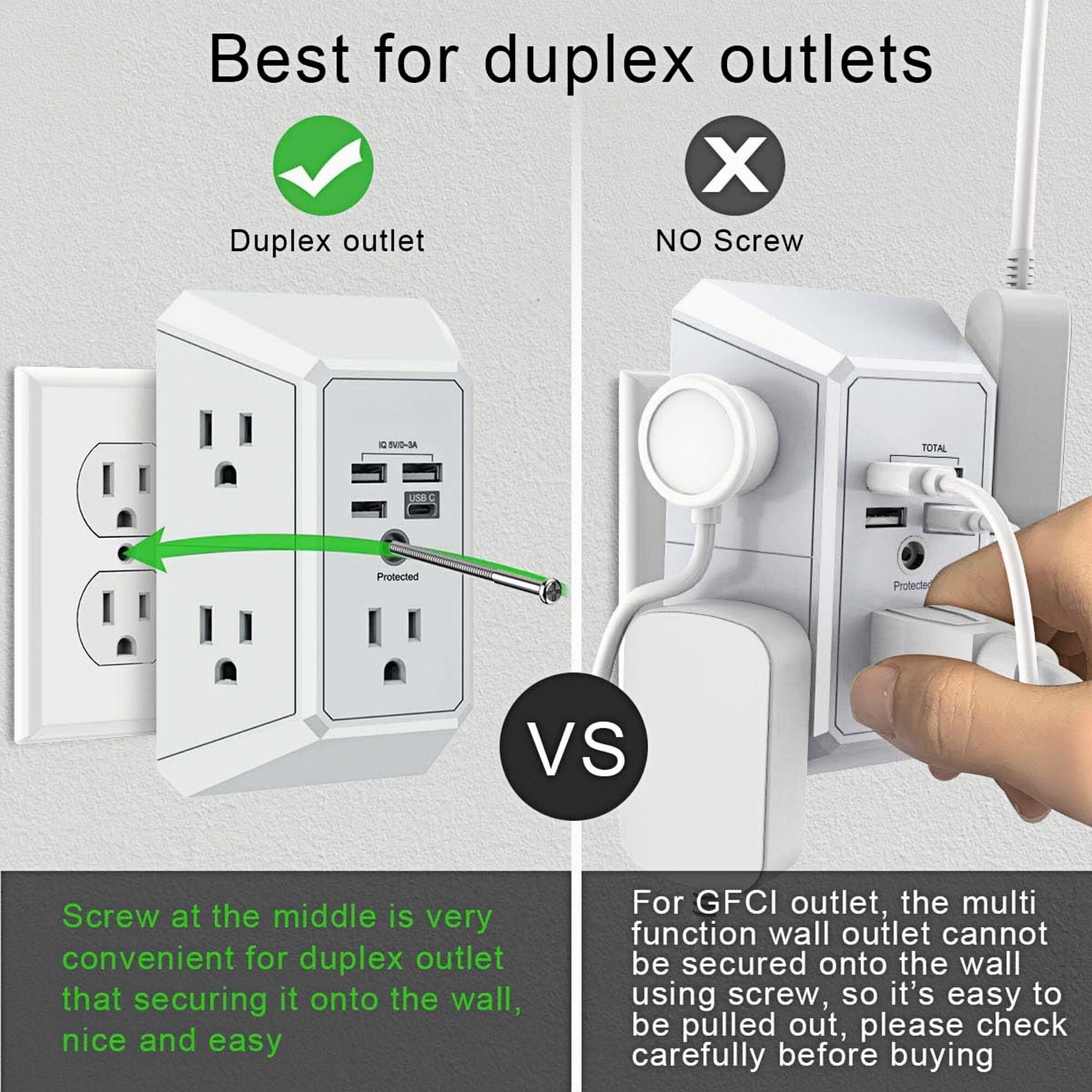 Numhew NHLYNN18284 Surge-Protectors - View #5