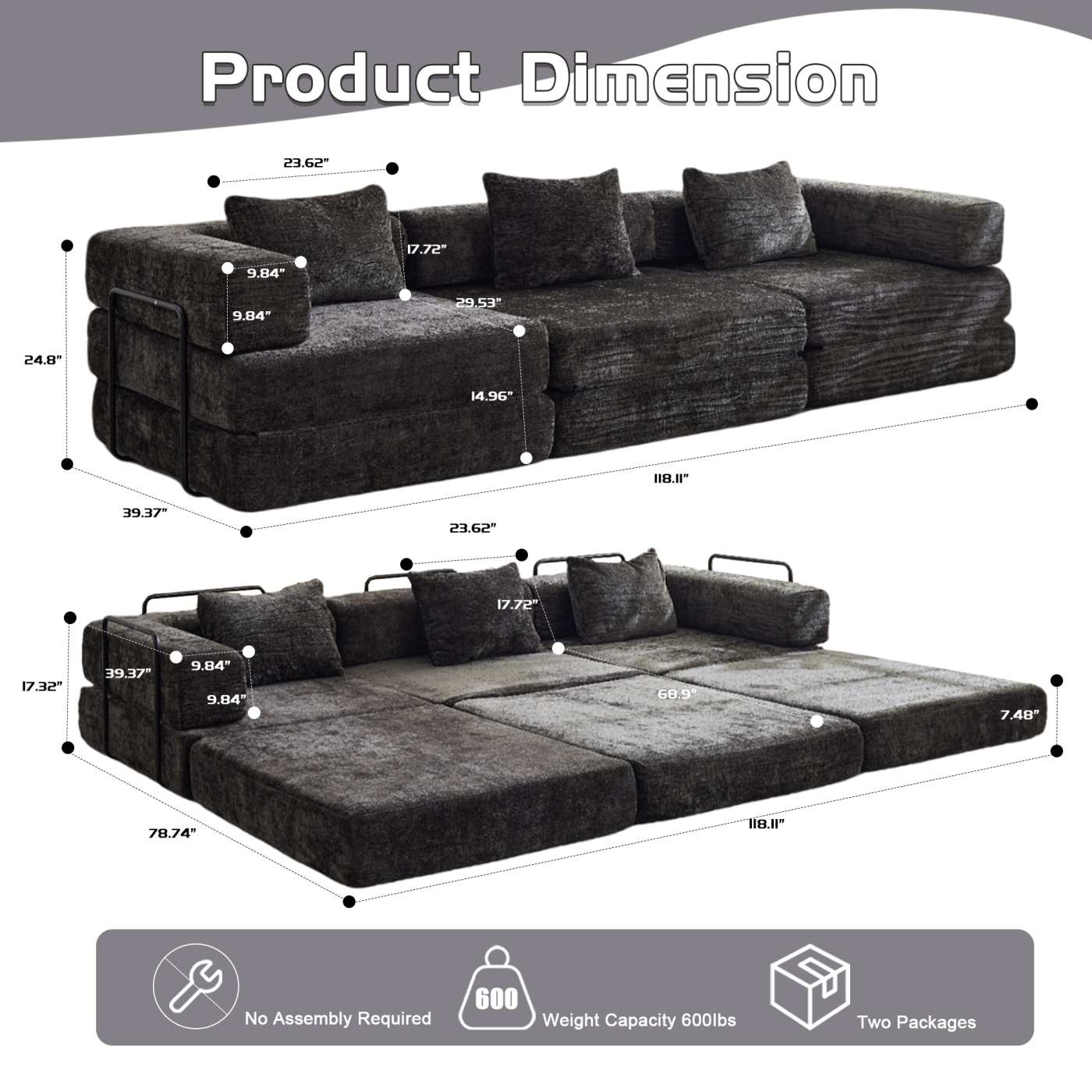 Streamdale Furniture W3723S00015 Sofas-Loveseats - View #3