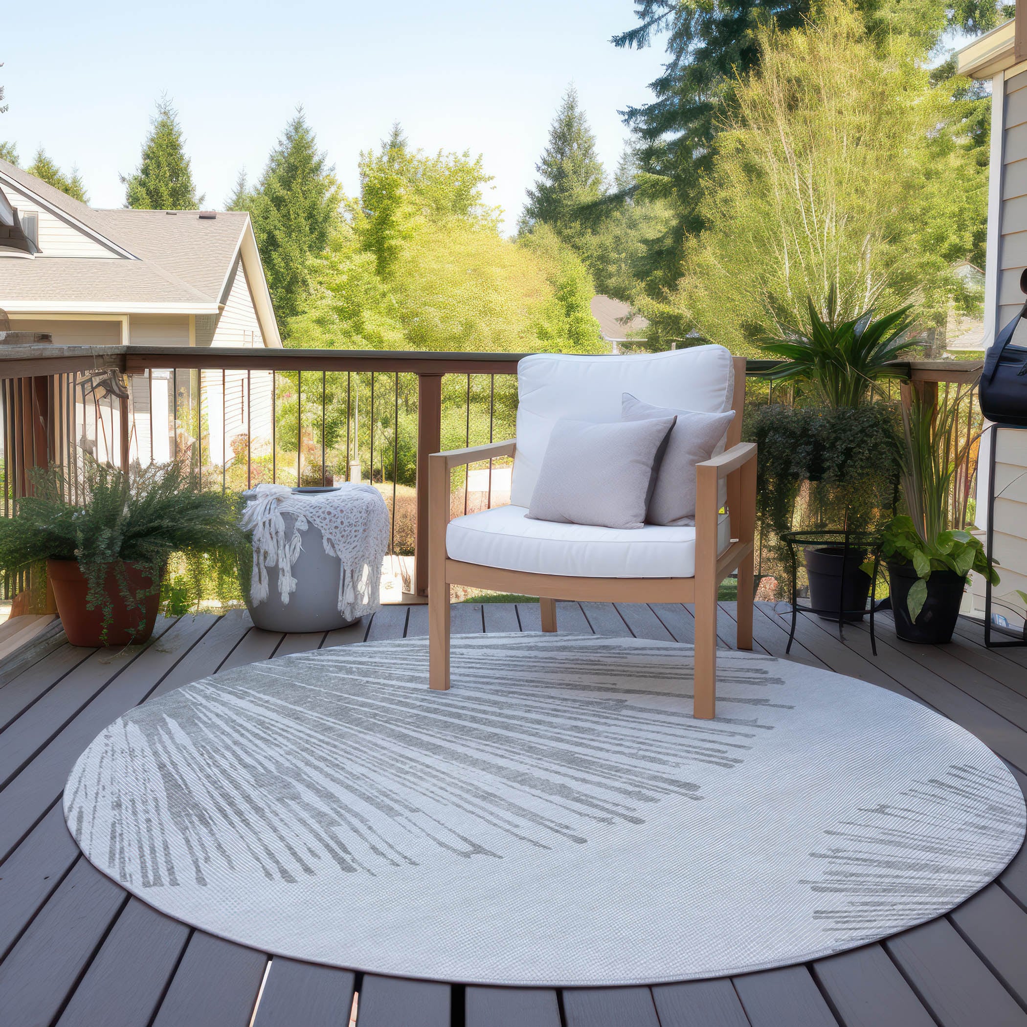 Addison Rugs ACN642GY8RO rugs - View #7