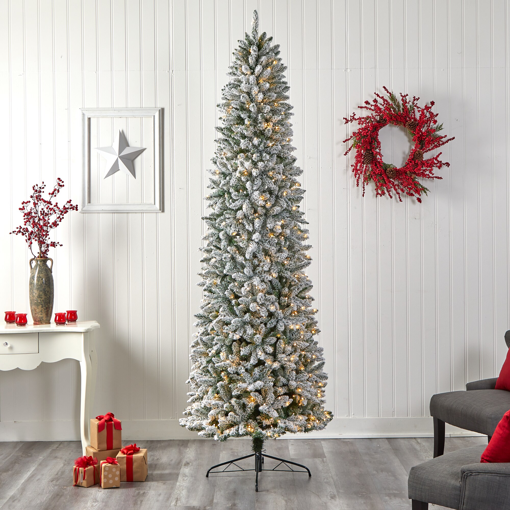 Nearly Natural T3313 Artificial-Christmas-Trees - View #8