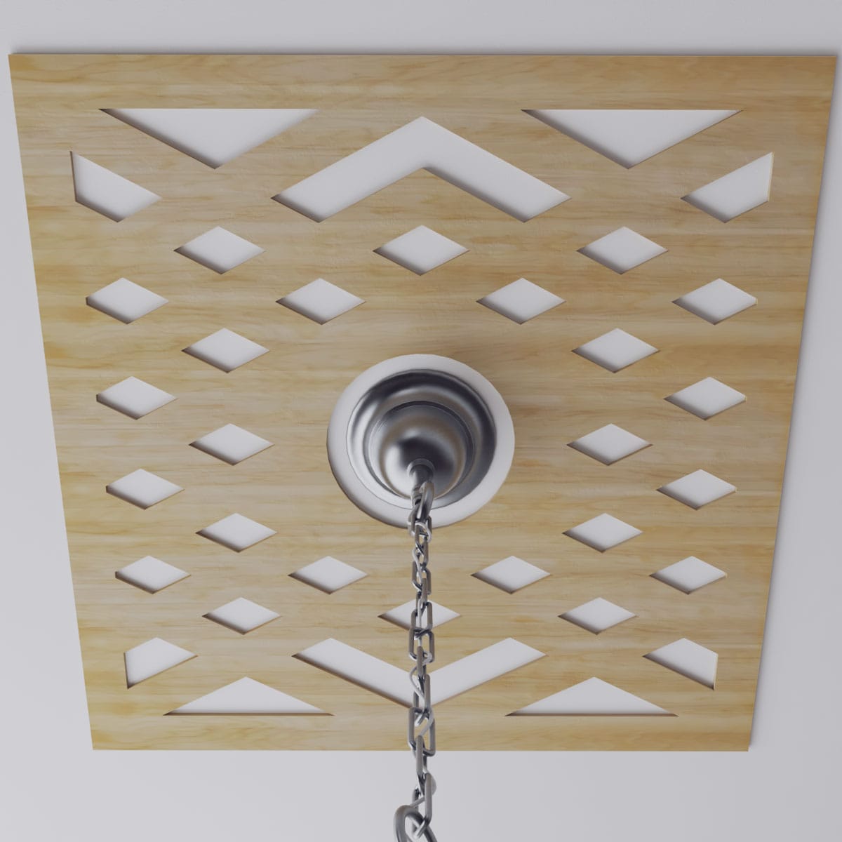 Ekena Millwork CMWP22X22X0375CHHI Ceiling-Medallions - View #11