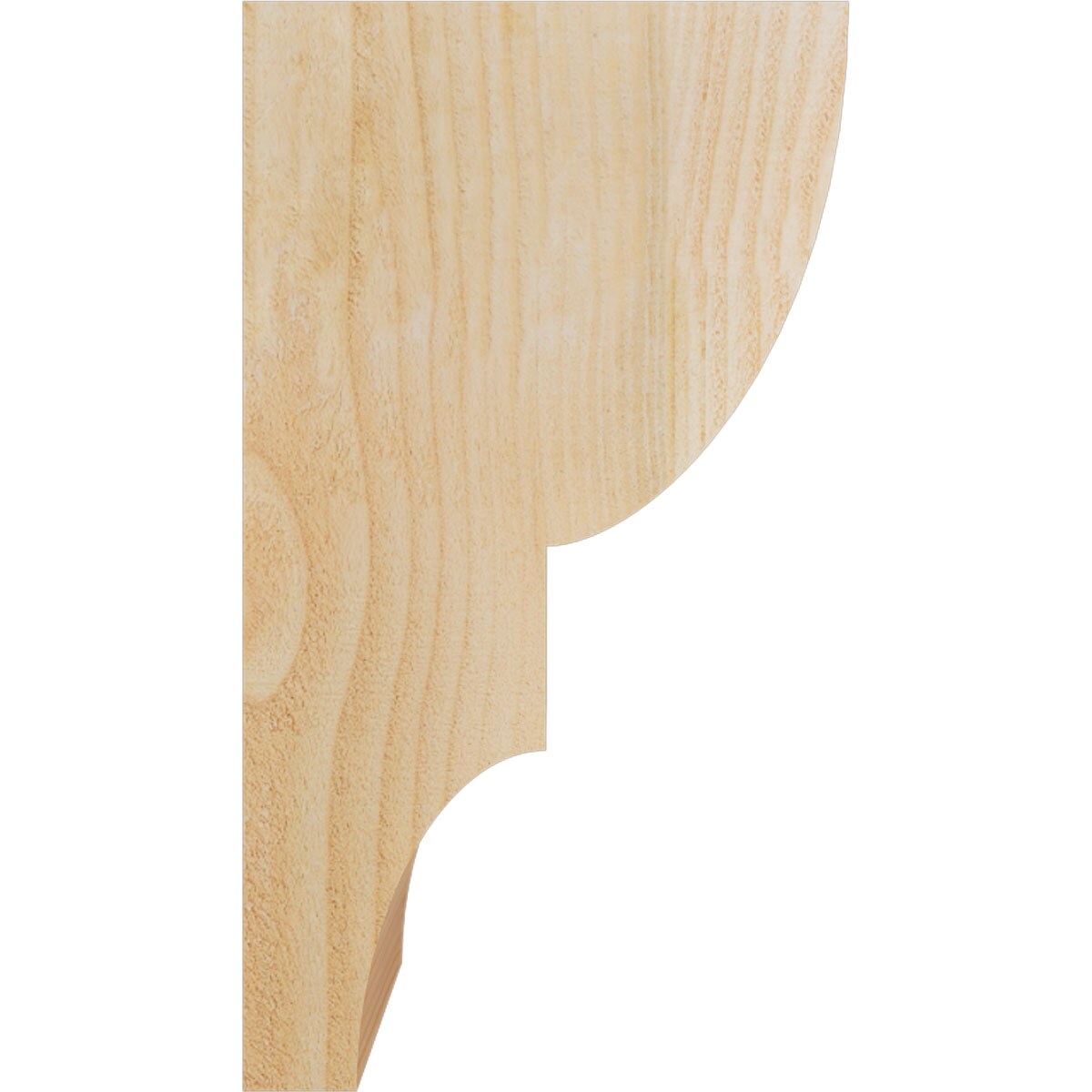 Ekena Millwork COR06X10X18RID00RDF corbels - View #3
