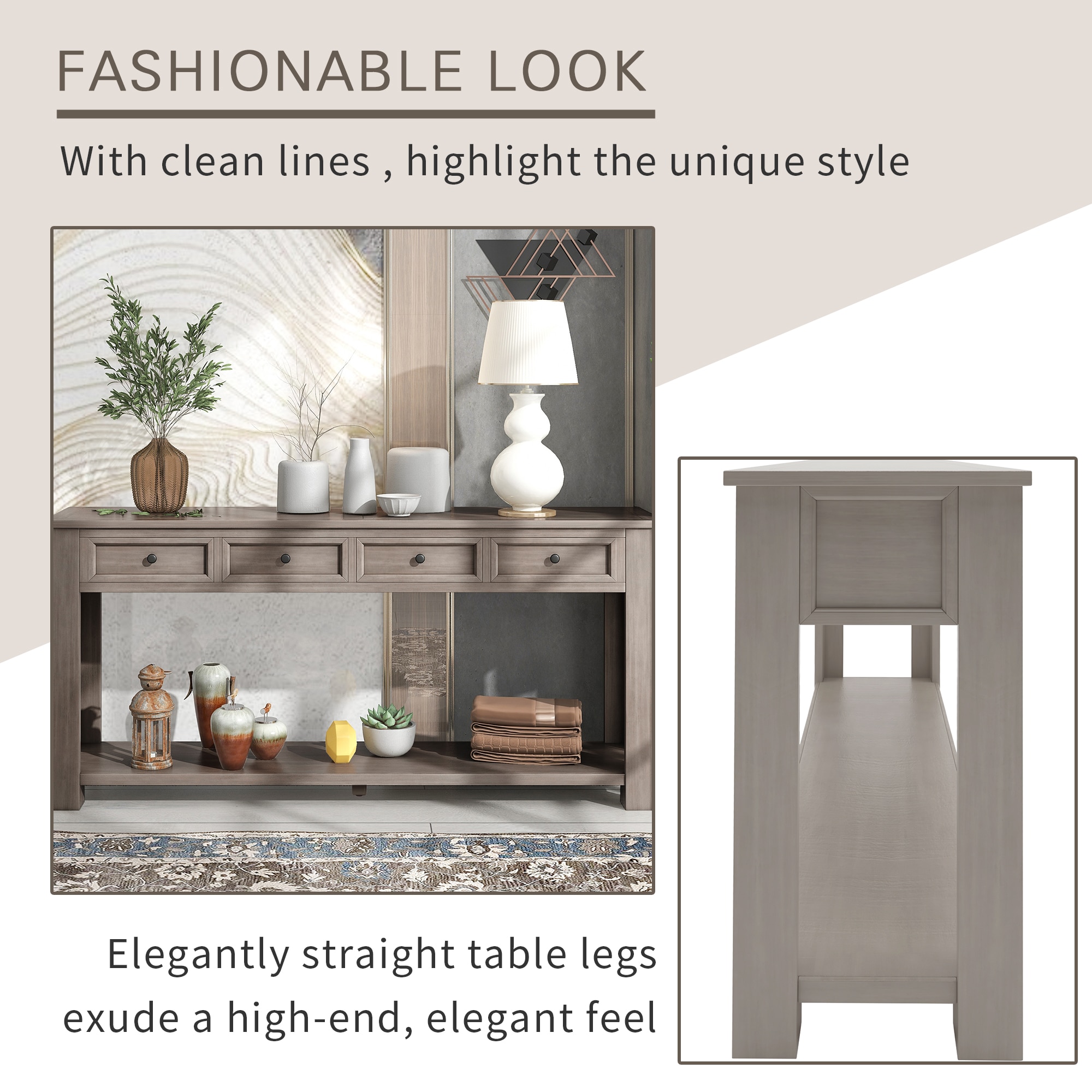 Oaks Decor OA287219E Console-Sofa-Tables - View #11