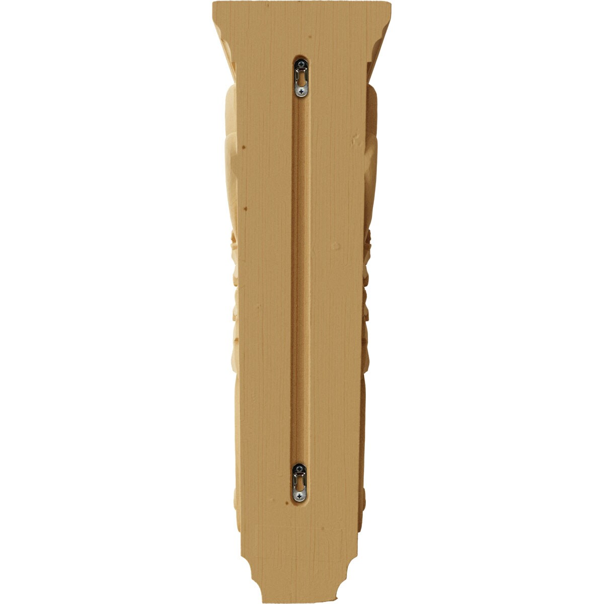 Alder Wood Acanthus Corbel 22" Height
