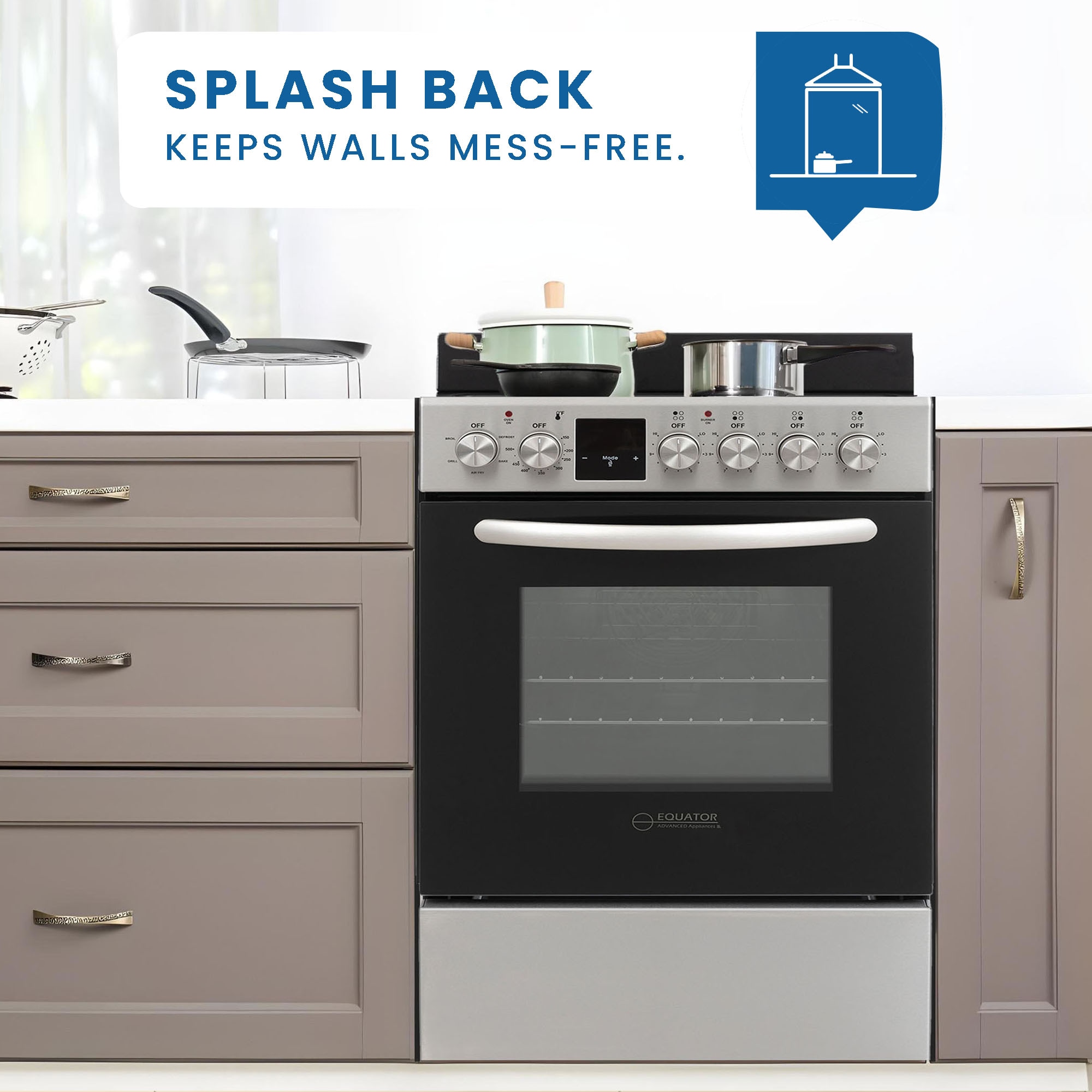 Equator Advanced Appliances ECR 204 STAINLESS Freestanding-Electric-Ranges - View #8