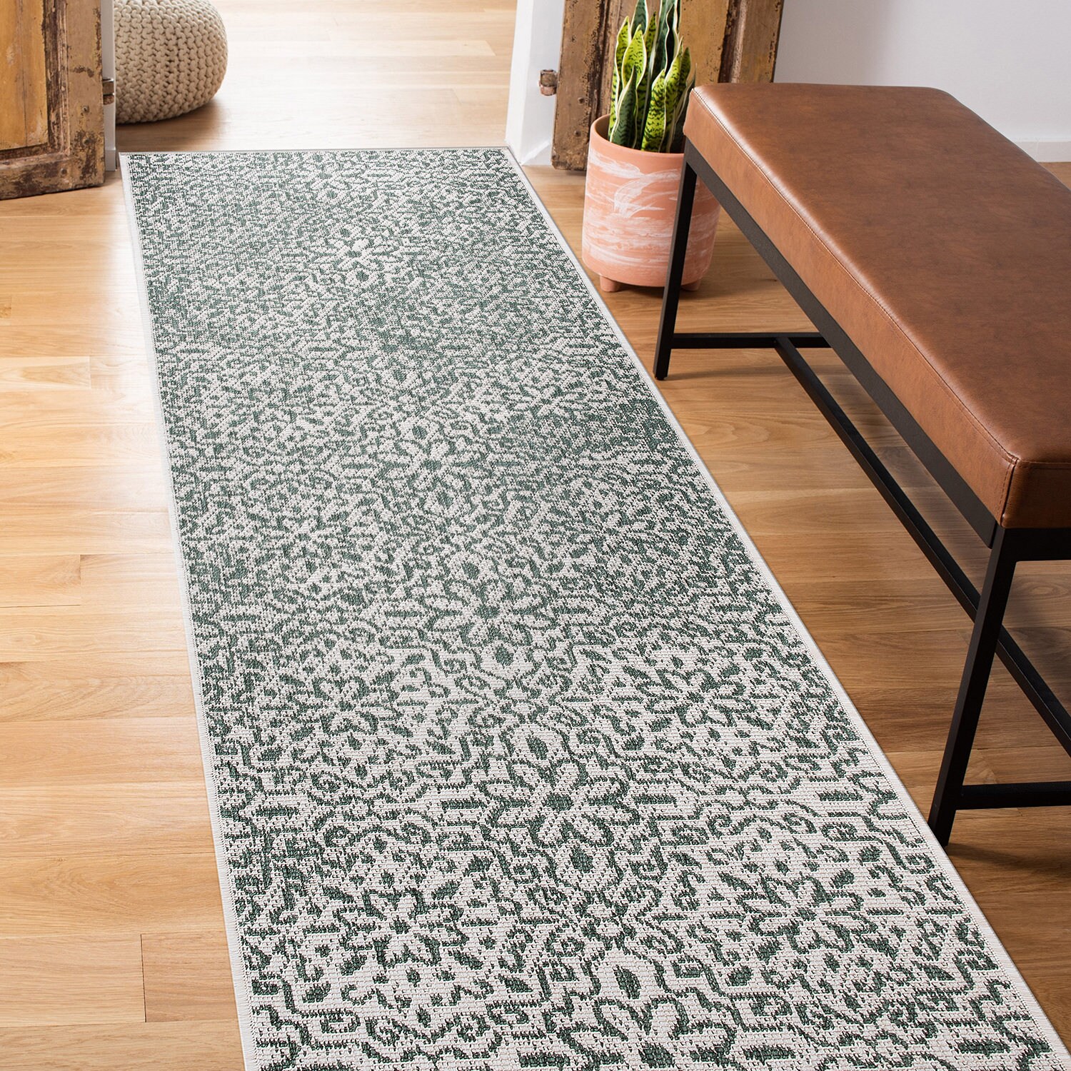 World Rug Gallery 4026GREEN2X7 rugs - View #9