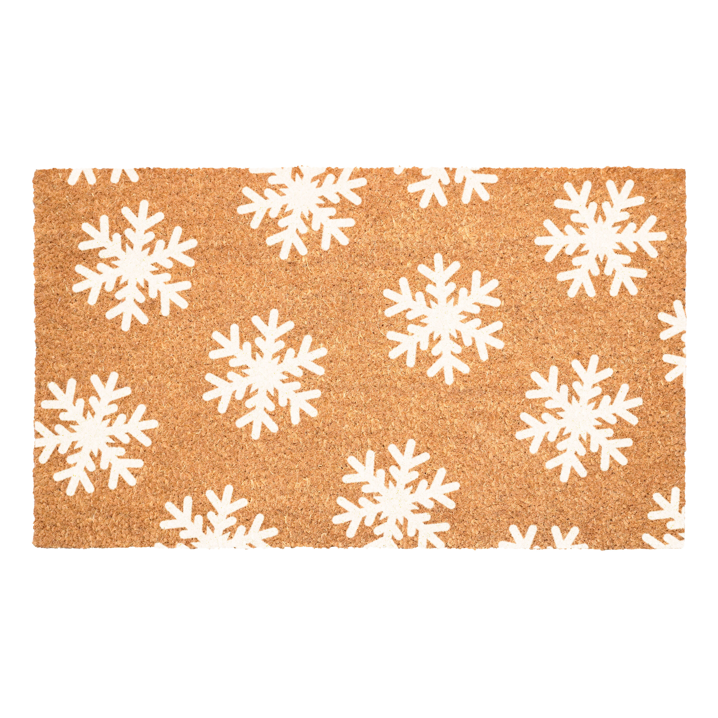 Callowaymills 113741729 17-in x 29-in Multi Coir/Vinyl Non-Slip Grip Indoor or outdoor Door Mat