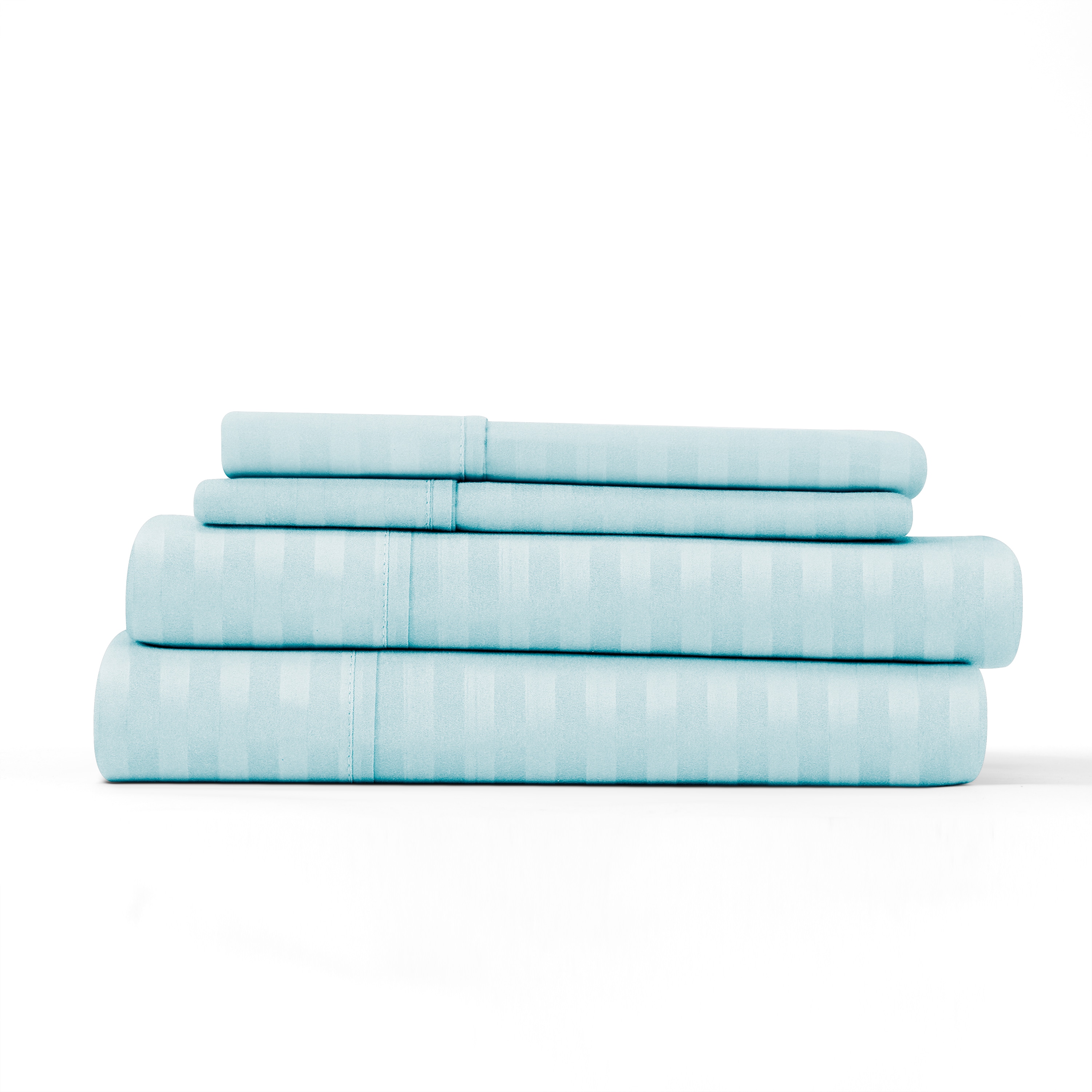 Ienjoy Home IEH-STRIPE-TW-AQ Sheet-Sets - View #4