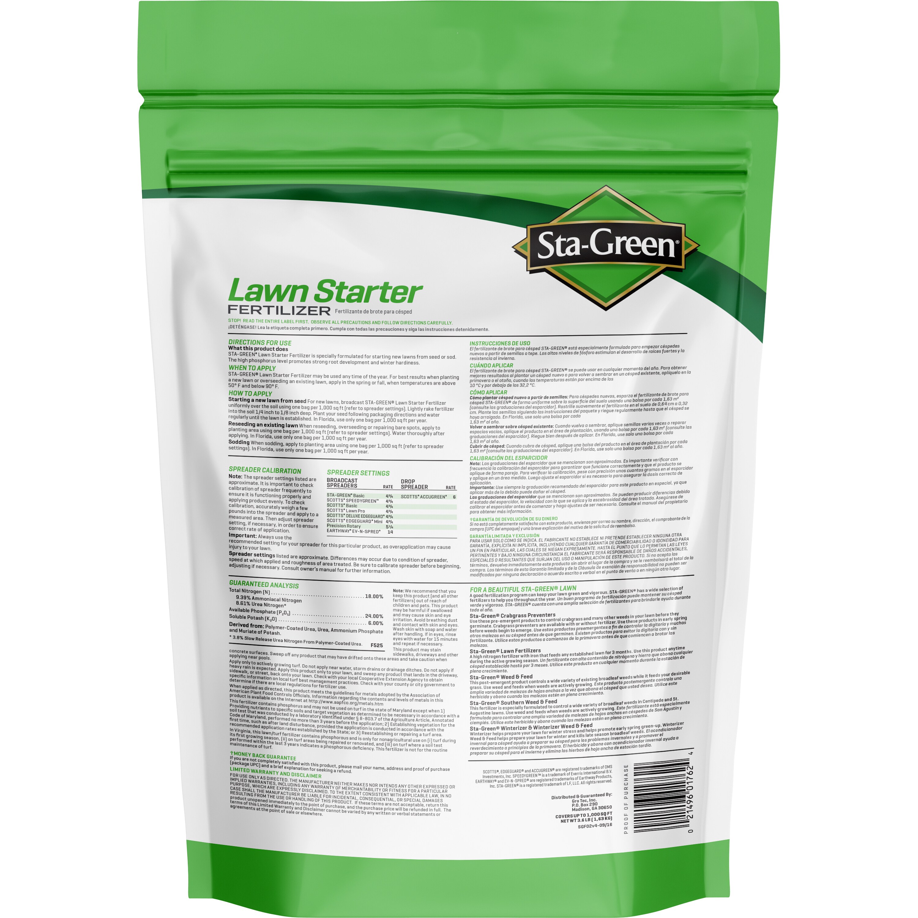 Sta-Green 21496017624 Lawn-Fertilizer - View #2