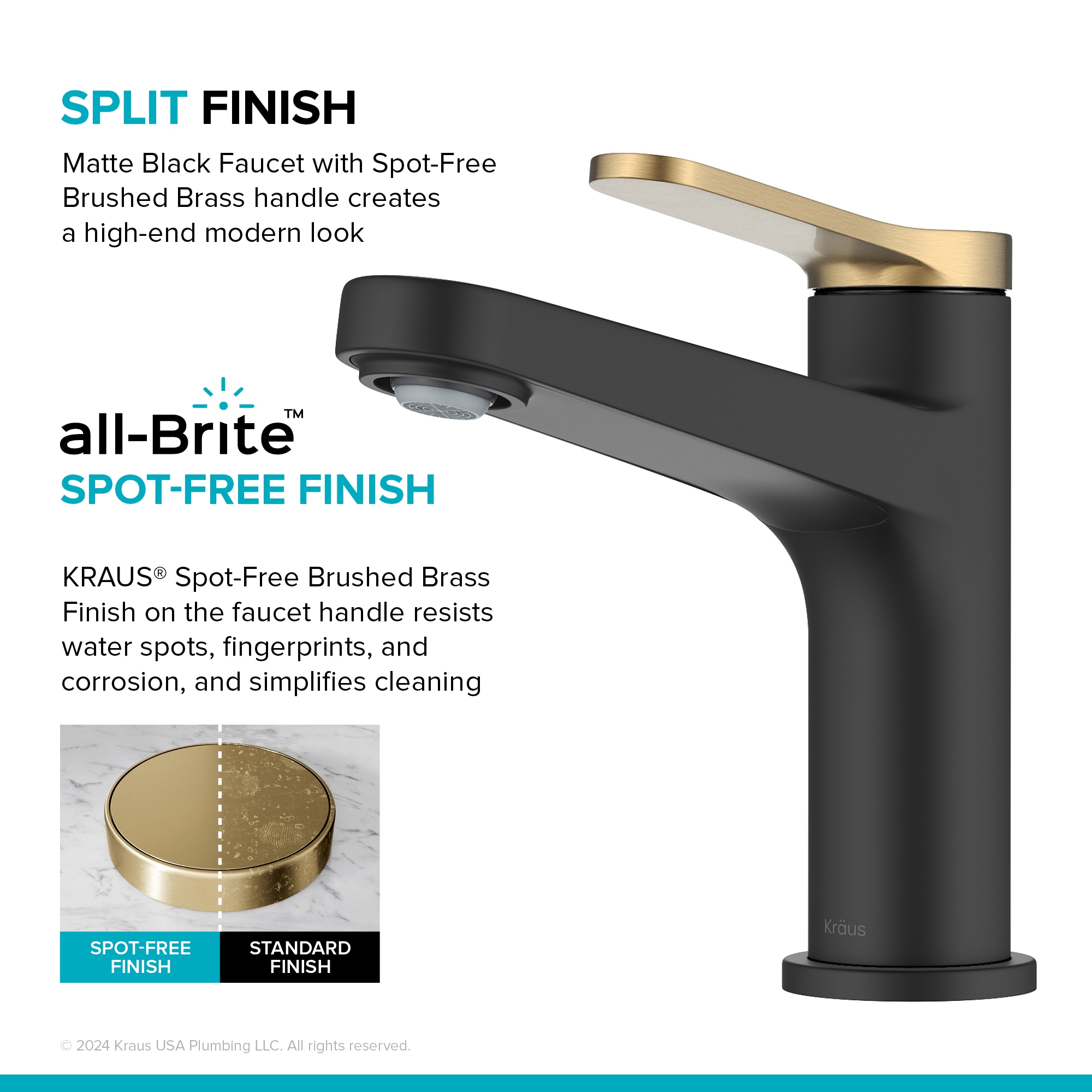 Kraus KBF-1411SFBBMB Lavatory-Faucets - View #6