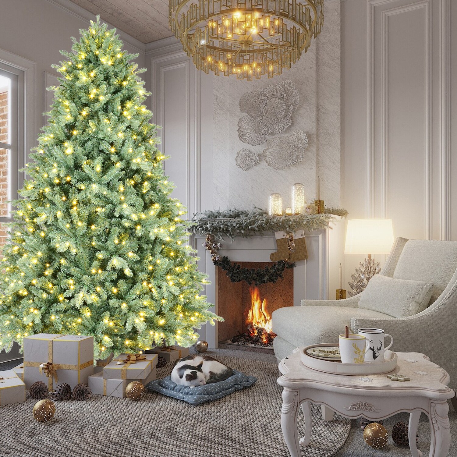 LOVMOR SF-L-T3637P339150 Artificial-Christmas-Trees - View #2
