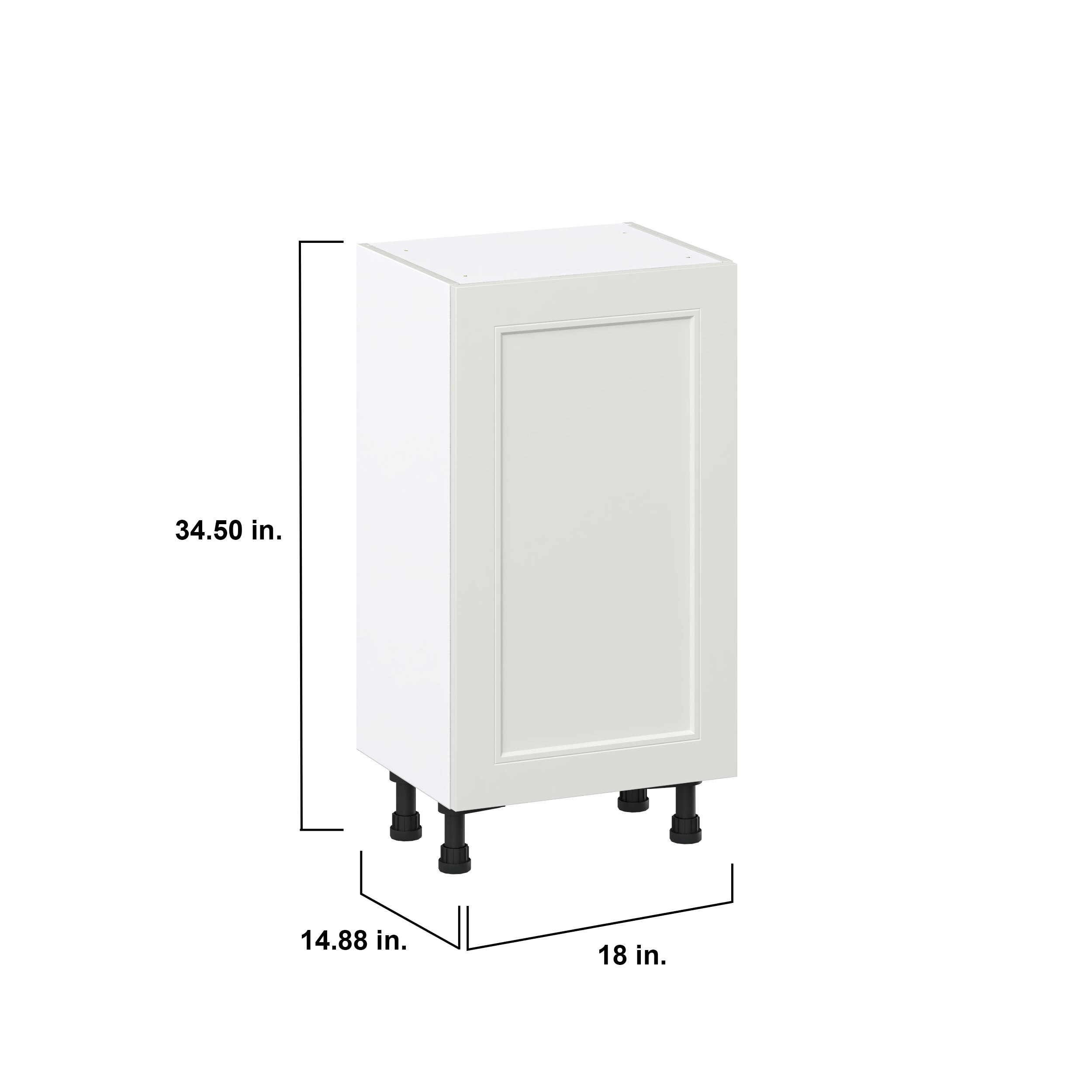 Hugo&Borg DSB1814FHI3(L/R)-BE Cabinets-Kitchen - View #4