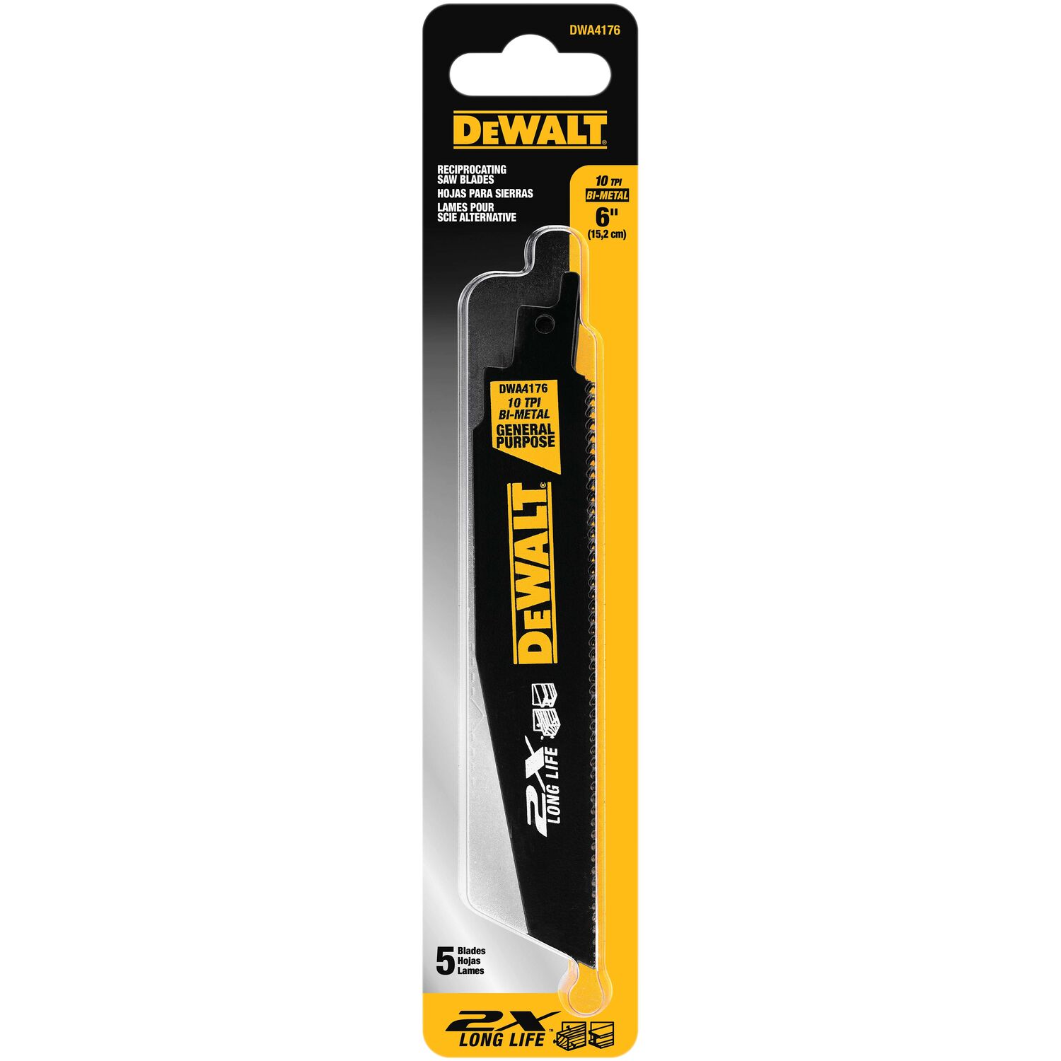 DEWALT DWA4176 Reciprocating-Saw-Blades - View #3