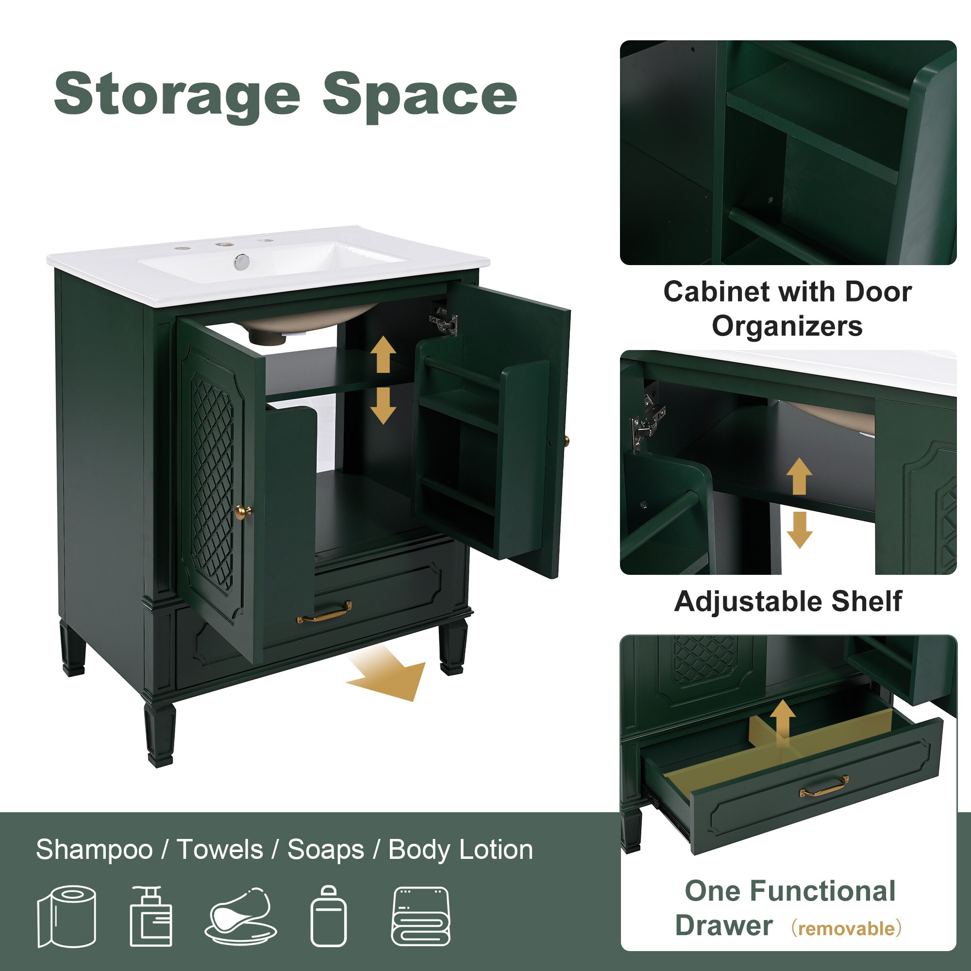 Tatayosi RY-S313313F Bath-Vanity-Combo - View #6