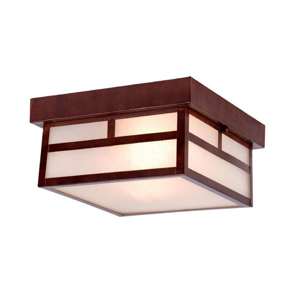 Acclaim Lighting 4710ABZ Artisan 1 -Light 10.0-in Bronze Indoor/Outdoor