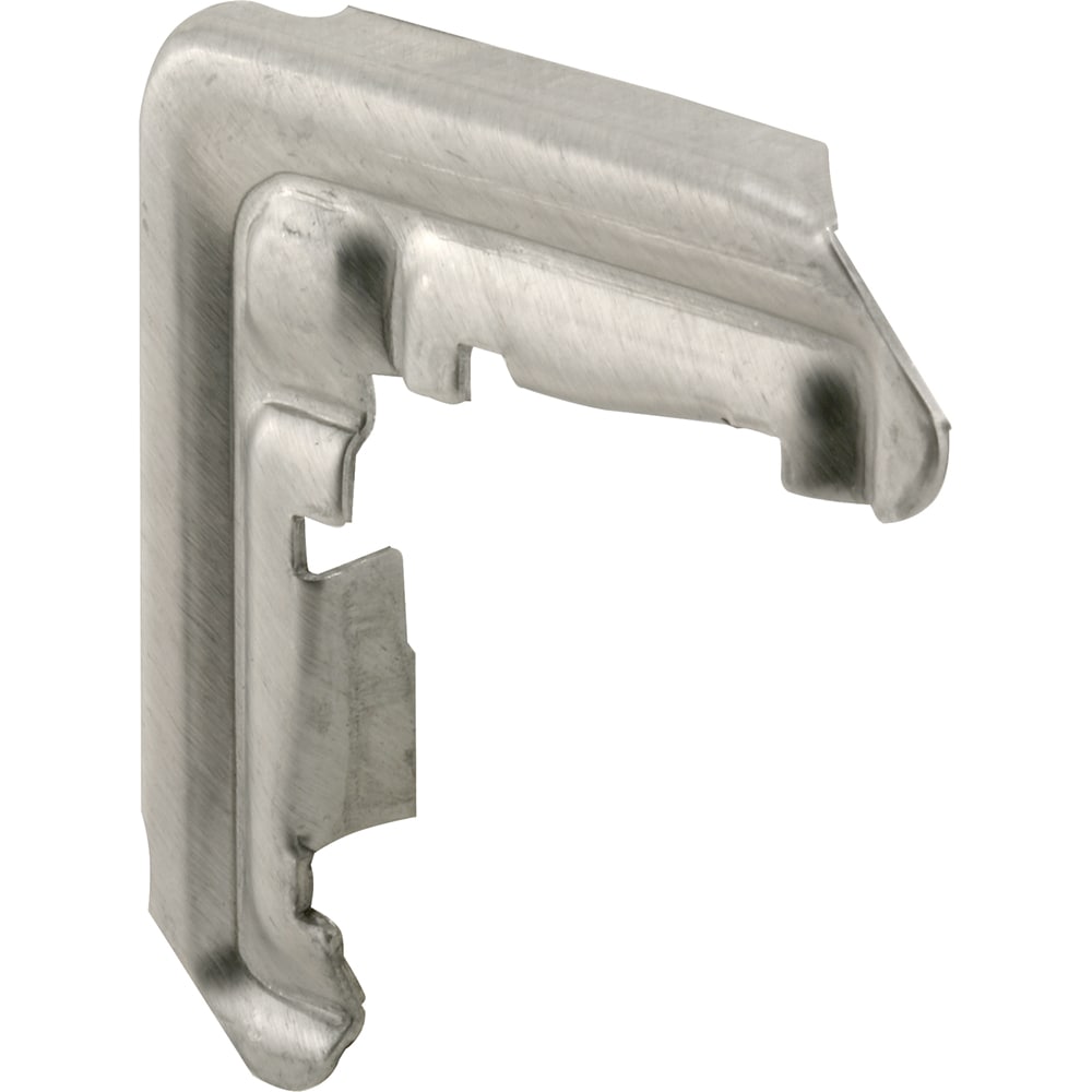 Prime-Line Screen Frame Corners, 7/16 Inch, Stamped Aluminum Construction, Mill Finish (50 Pack) #MP5592-50